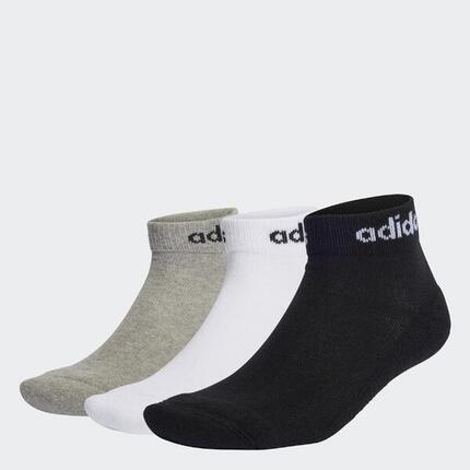 Linear Cushioned Ankle Socken, 3 Paar