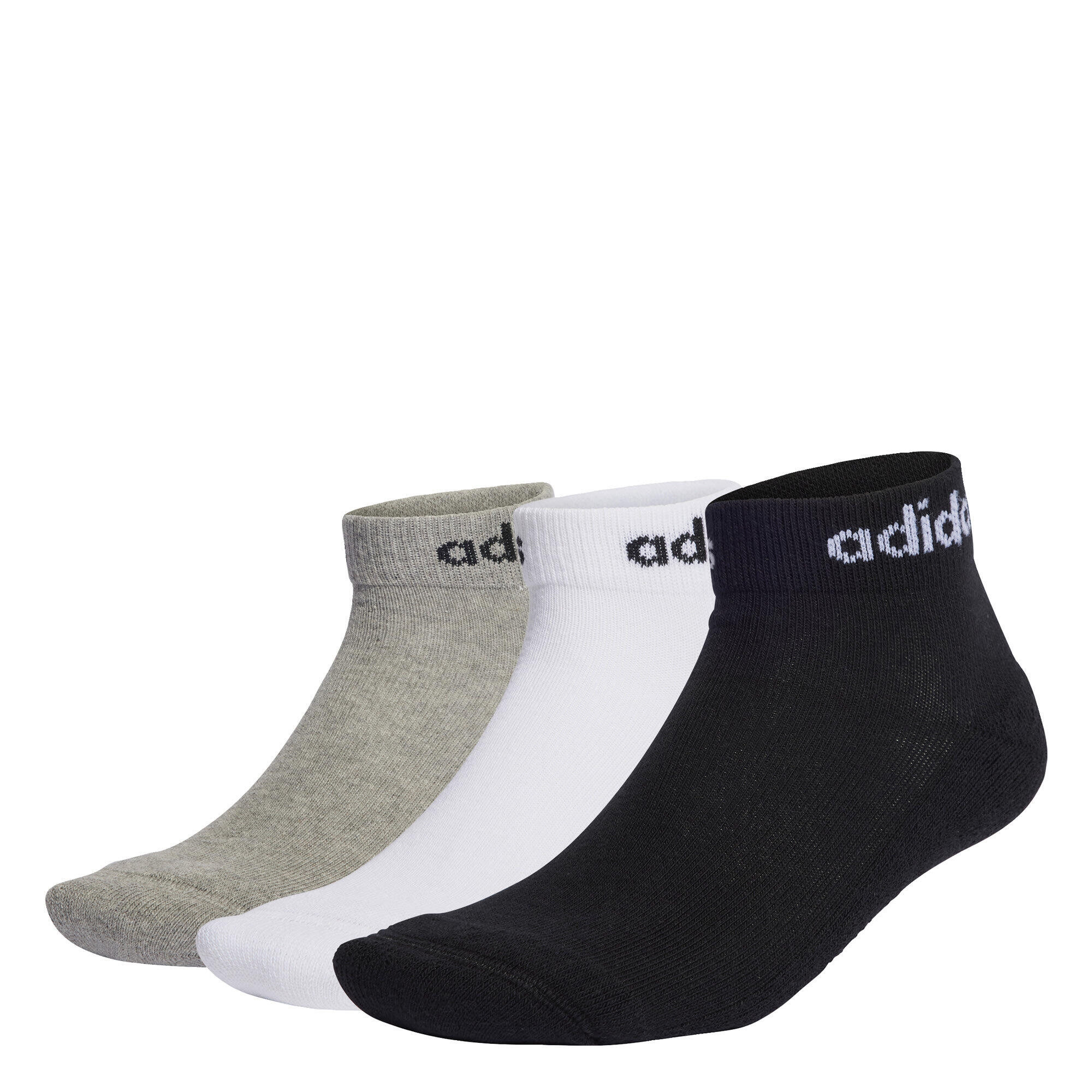 ADIDAS Ponožky Linear Ankle Cushioned – 3 páry