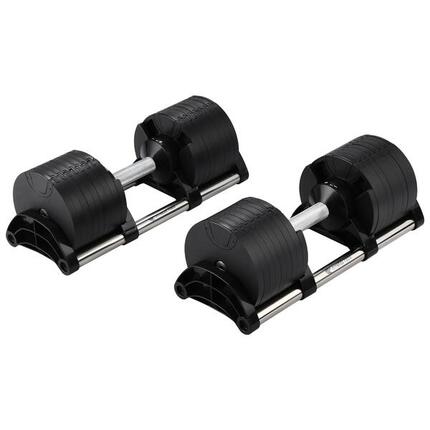Set van 2 verstelbare halters 2–32 kg voor crosstraining en krachttraining