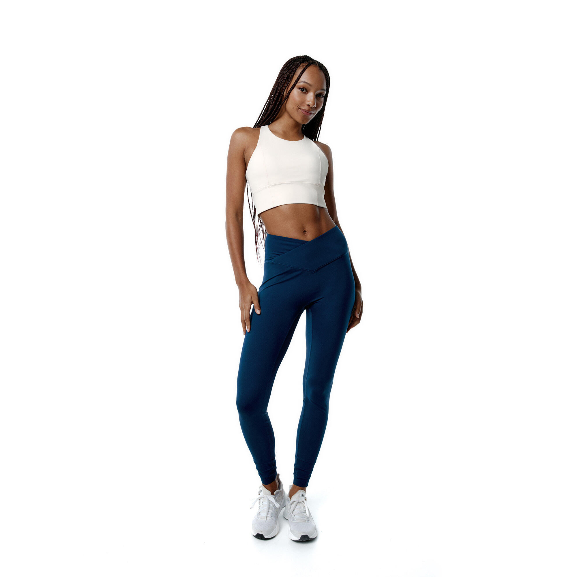 BLACK LIMBA Conjunto deportivo Top+Legging Diardi & Ica  de mujer Black Limba