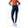 Legging de sport Ica Maintien supérieur pour femmes Black Limba