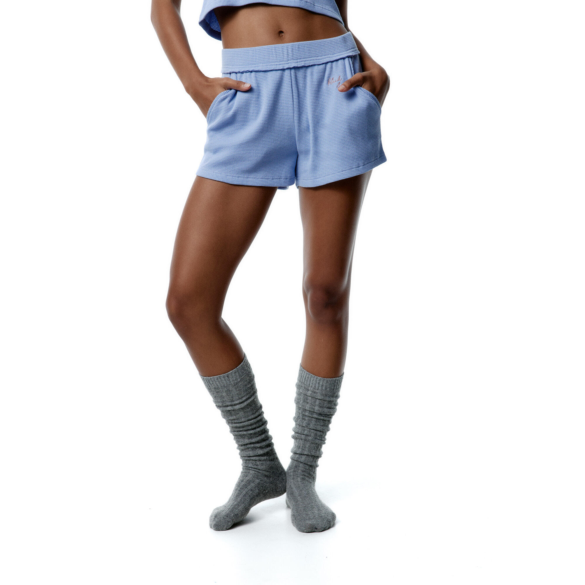 Black Limba - Short De Sport Omnia Maintien Sous Pour Femmes Black Limba - Short - Bleu - S - Decathlon