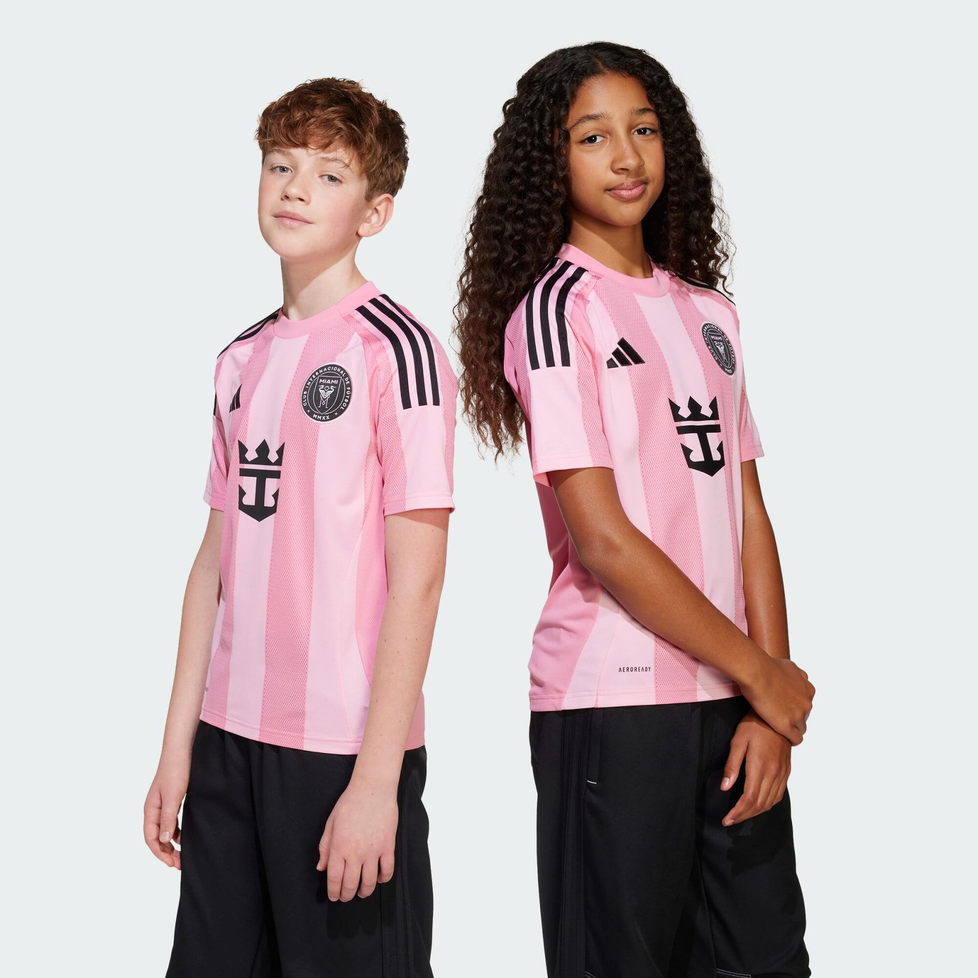 Adidas - Maillot Domicile Inter Miami Cf 25/26 Messi Enfants - Maillot Manches Courtes - Rose - 15-16 Ans - Decathlon
