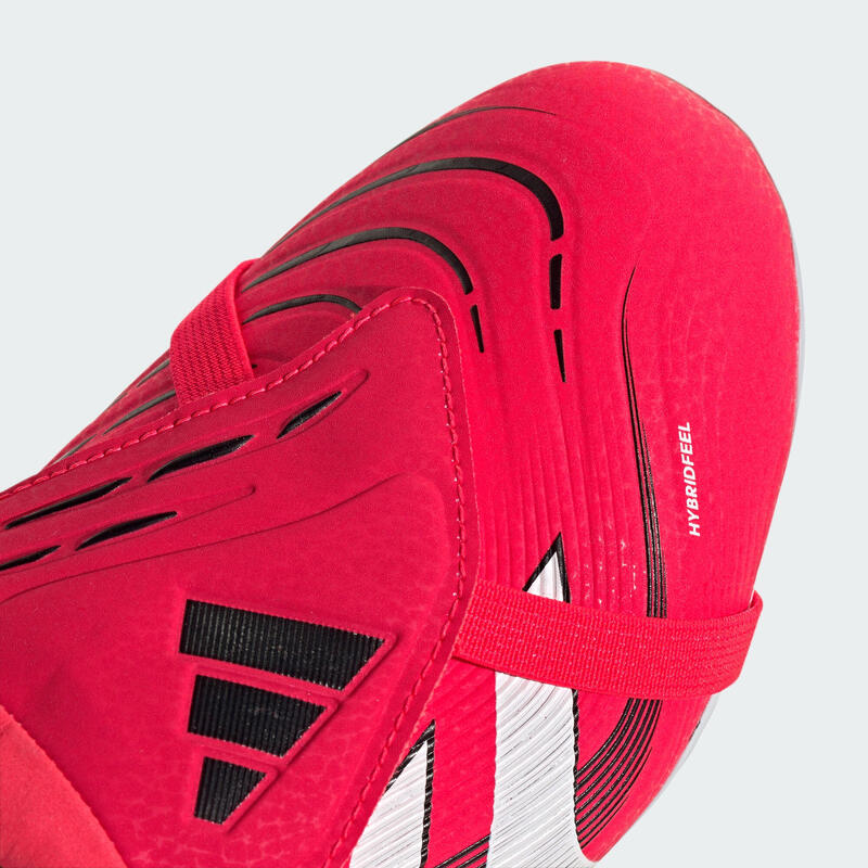 Chaussure de football languette rabattue Predator League Terrain souple Enfants
