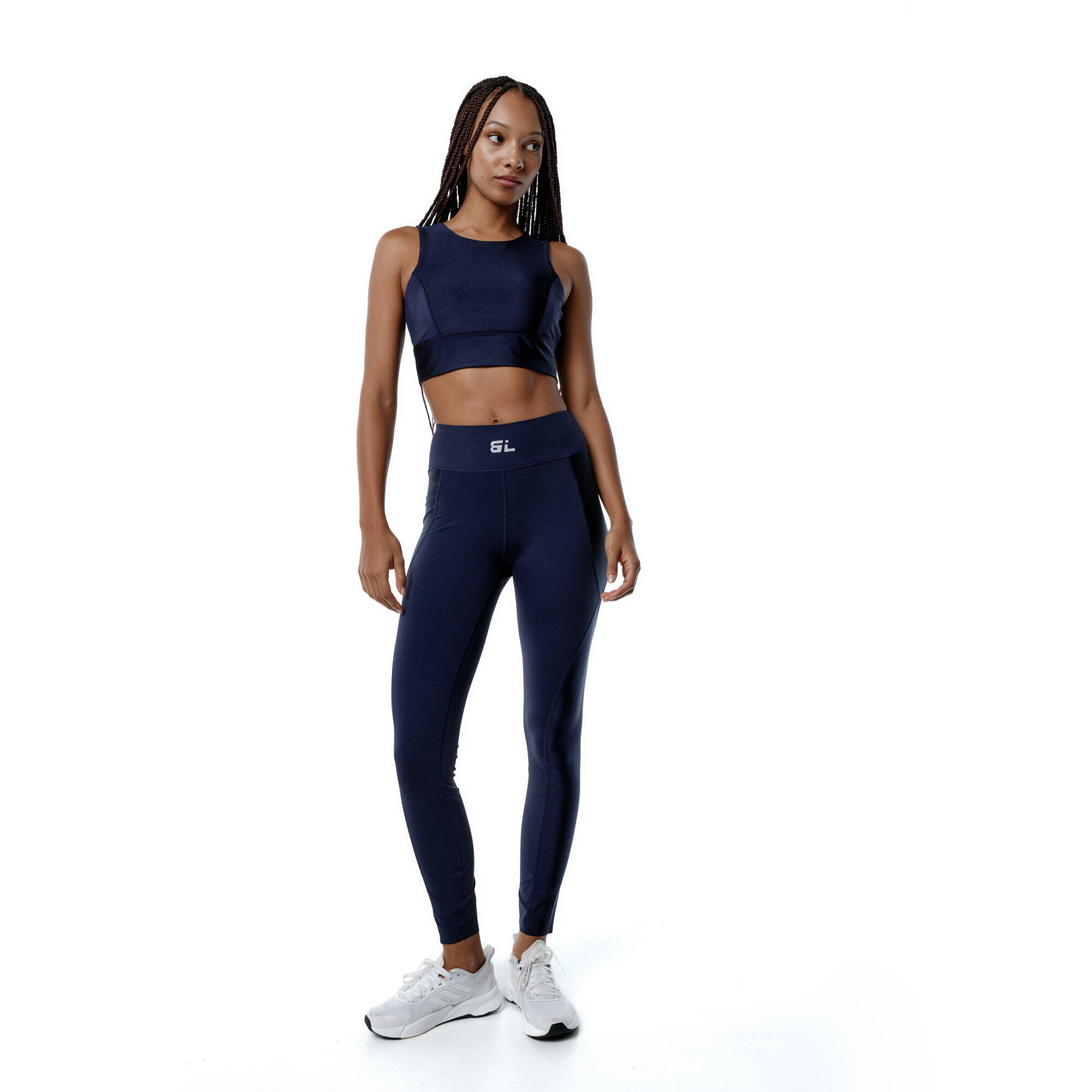 Conjunto desportivo Top+Legging LiftPower das mulher Black Limba