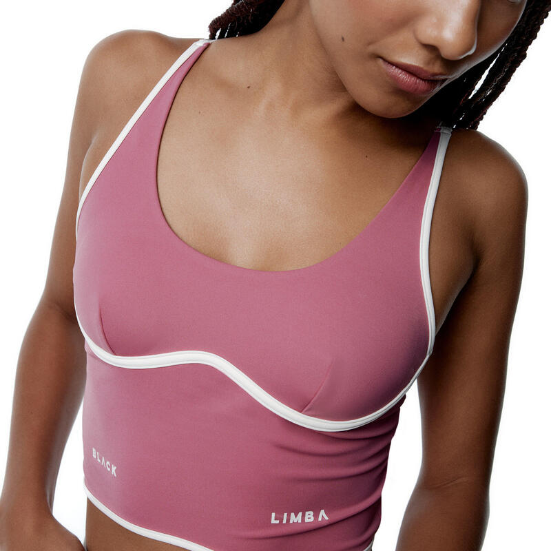 Conjunto deportivo Top+Legging CourtEdge  de mujer Black Limba