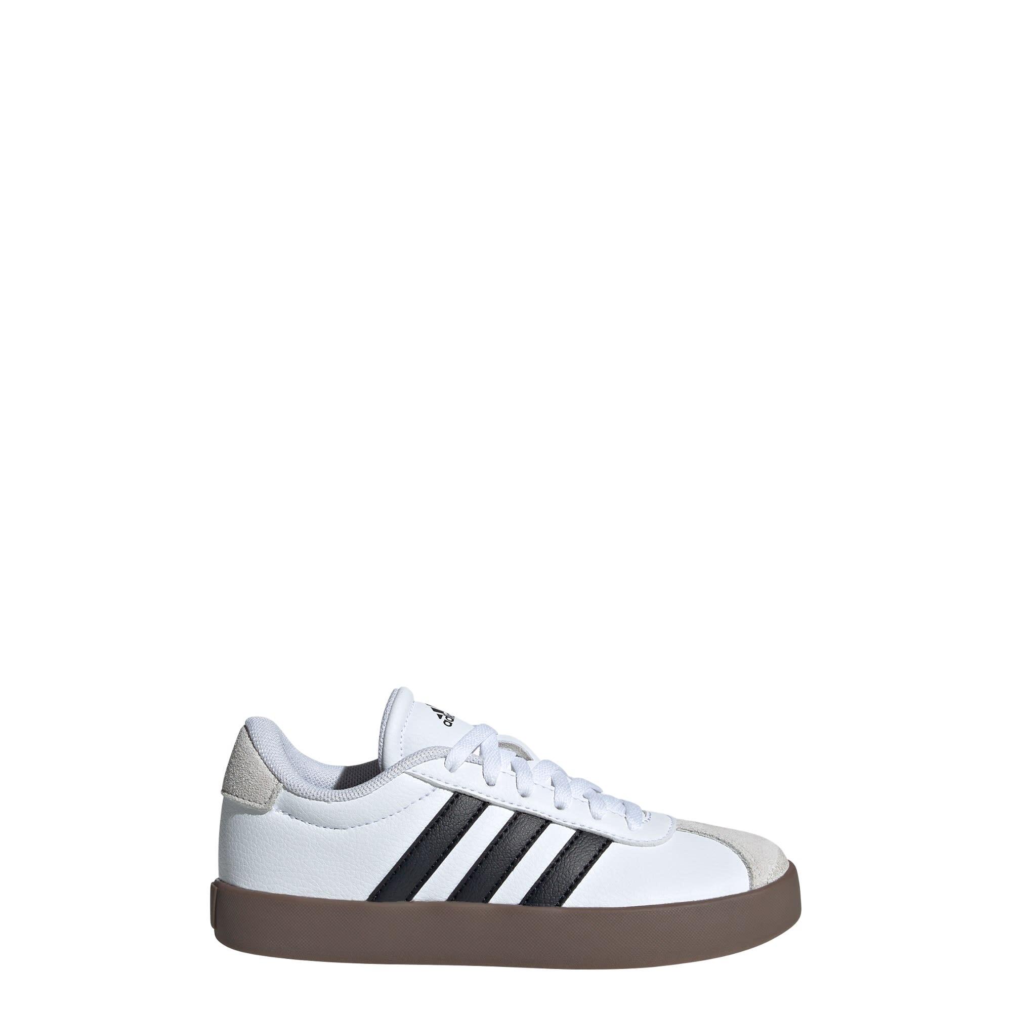 Adidas - Chaussure Vl Court 3.0 - Chaussures De Sport - Blanc|gris|noir - Decathlon