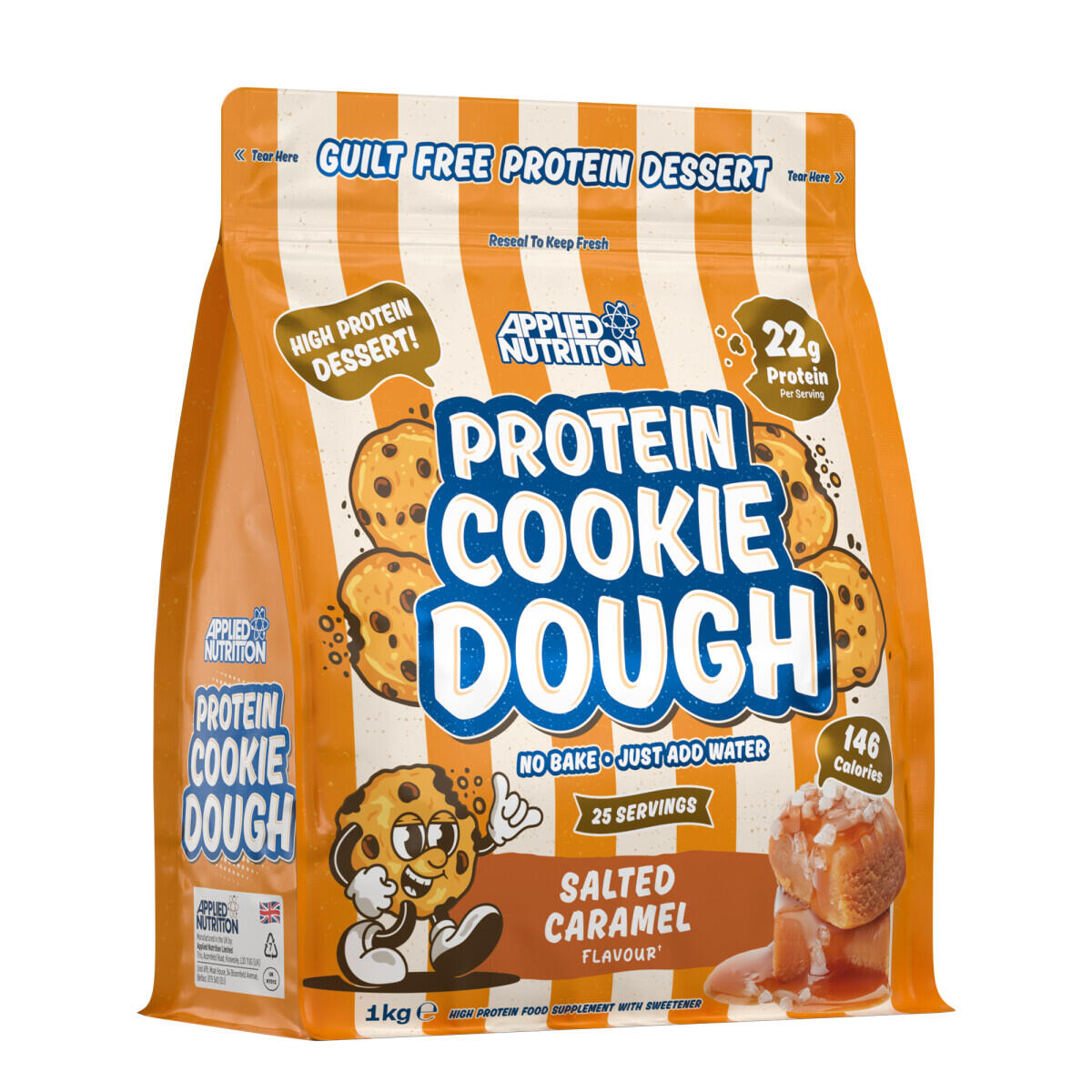 APPLIED NUTRITION Preparato proteico - Protein Cookie Dough - Caramello Salato 1000g