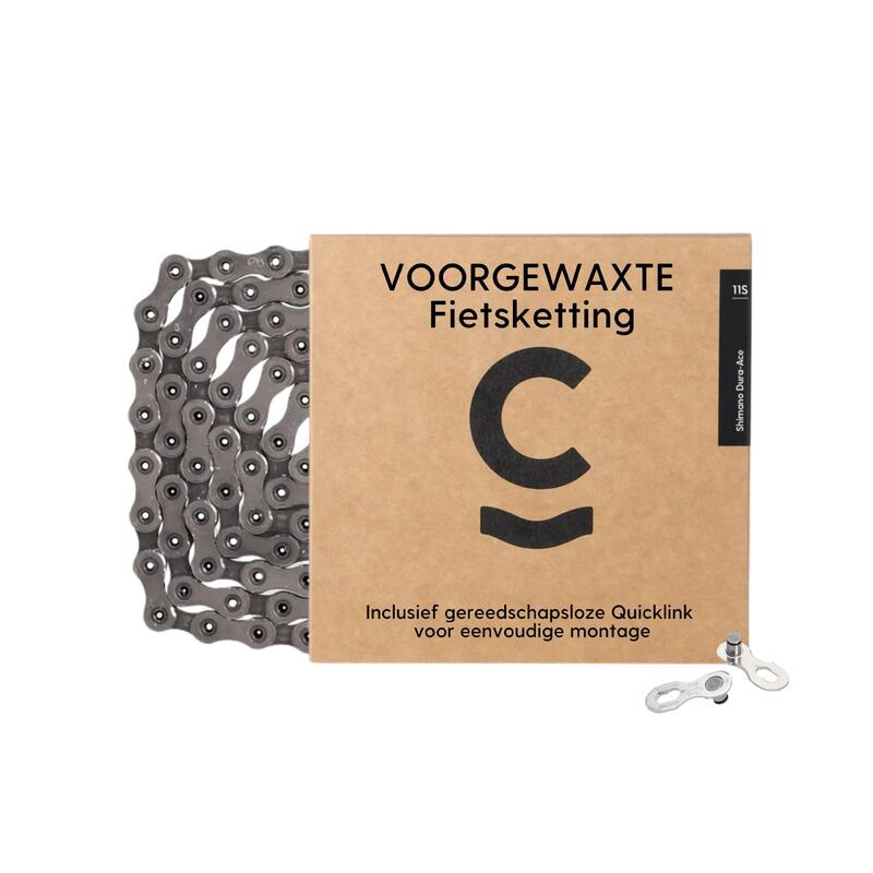 Cyclowax chaîne de vélo pré-cirée Shimano Dura-Ace 11S      8995€    CYCLOWAX Cyclowax chaîne de vélo pré-cirée Shimano Dura-Ace 11SVendu exclusivement en ligne   