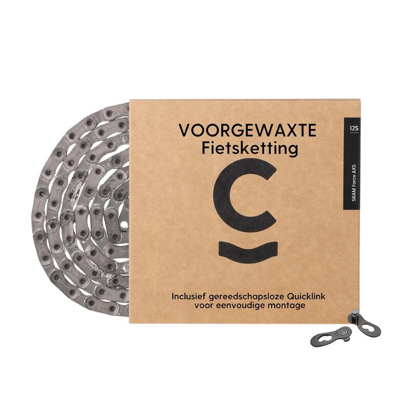 Cyclowax chaîne de vélo pré-cirée SRAM Force AXS 12S      8995€    CYCLOWAX Cyclowax chaîne de vélo pré-cirée SRAM Force AXS 12SVendu exclusivement en ligne   