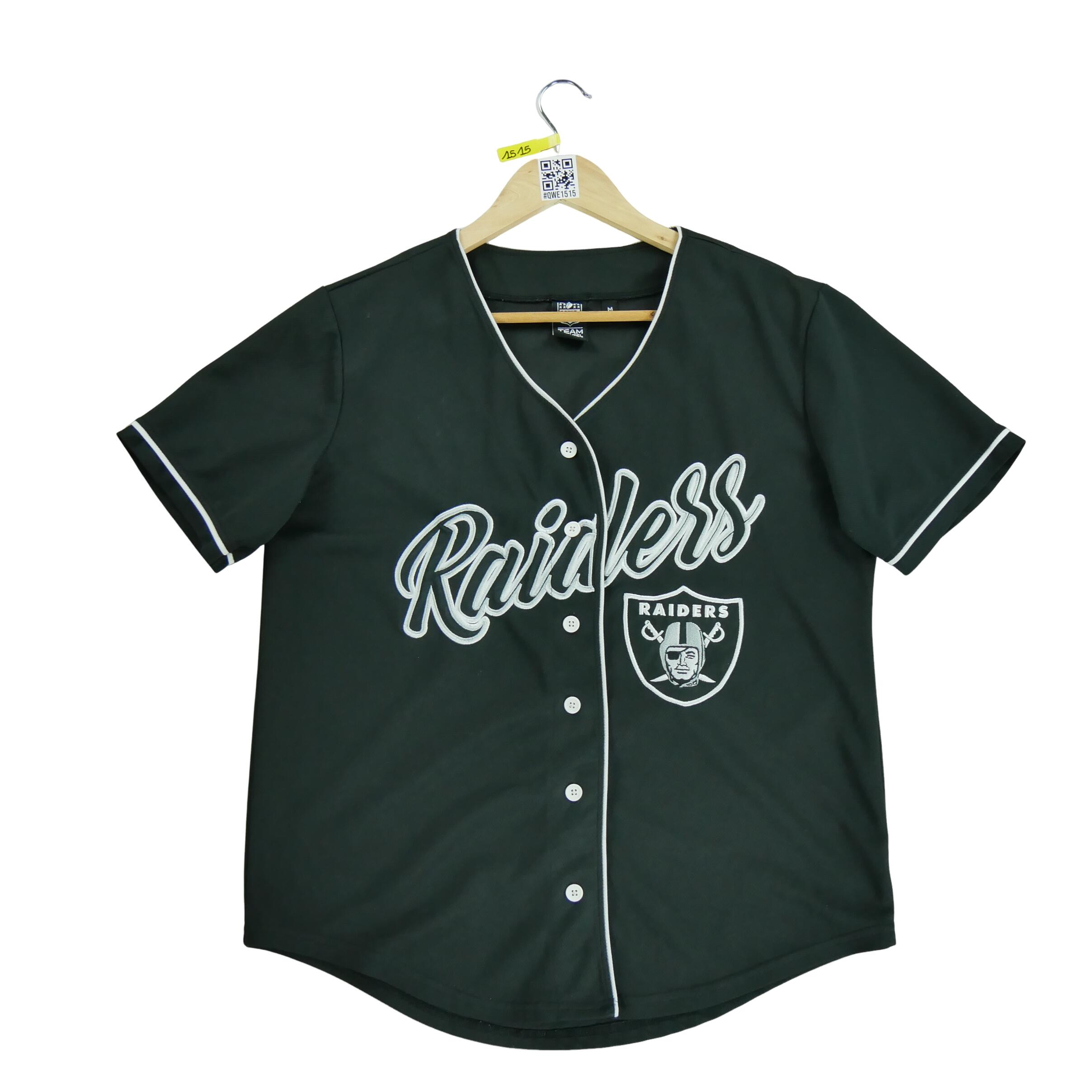 NFL Seconda Mano - Maglia nera delle Las Vegas Raiders della NFL - Stato buono