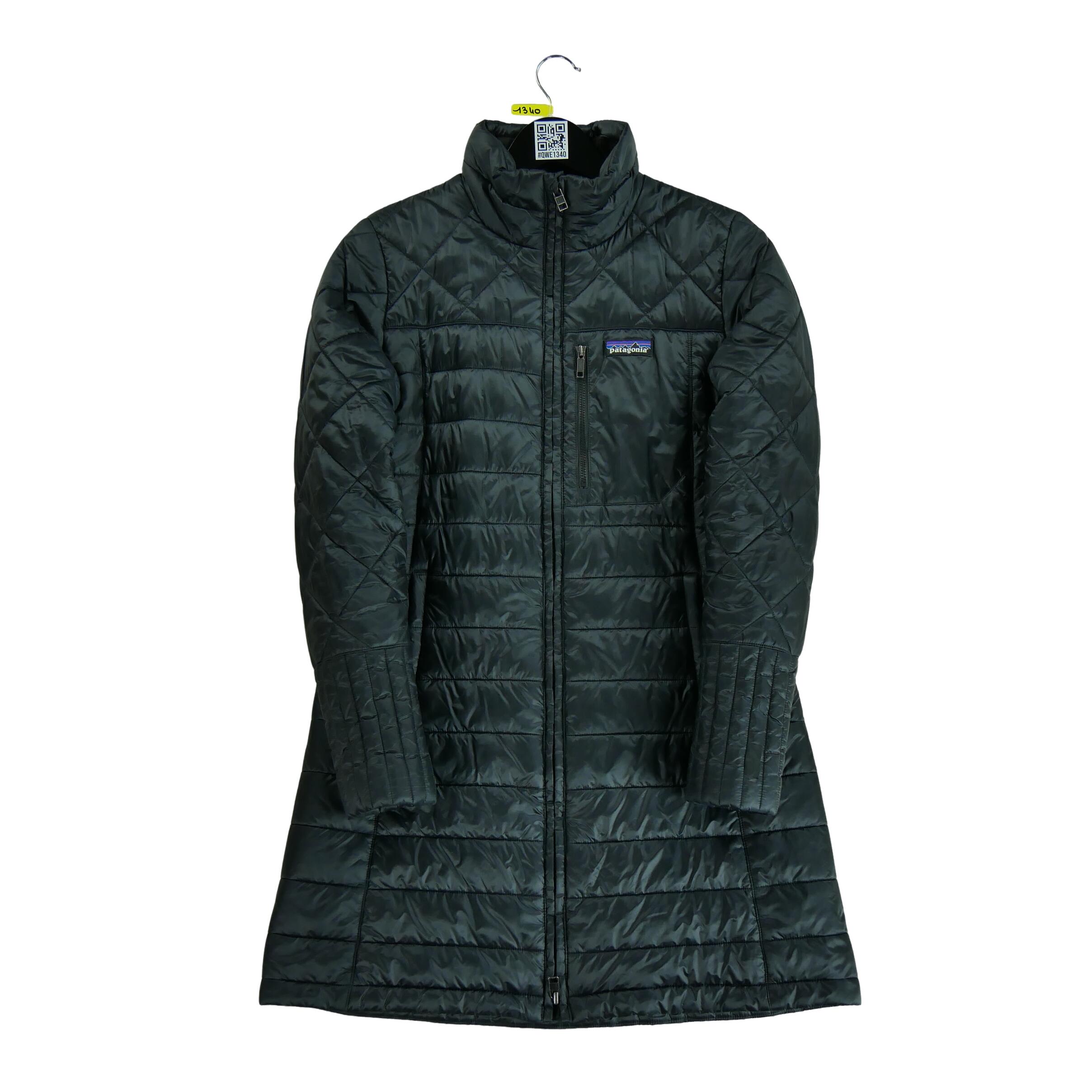 PATAGONIA Segunda Vida - Parka de Penas Longa Radalie para Mulheres Preta - Em bom estado