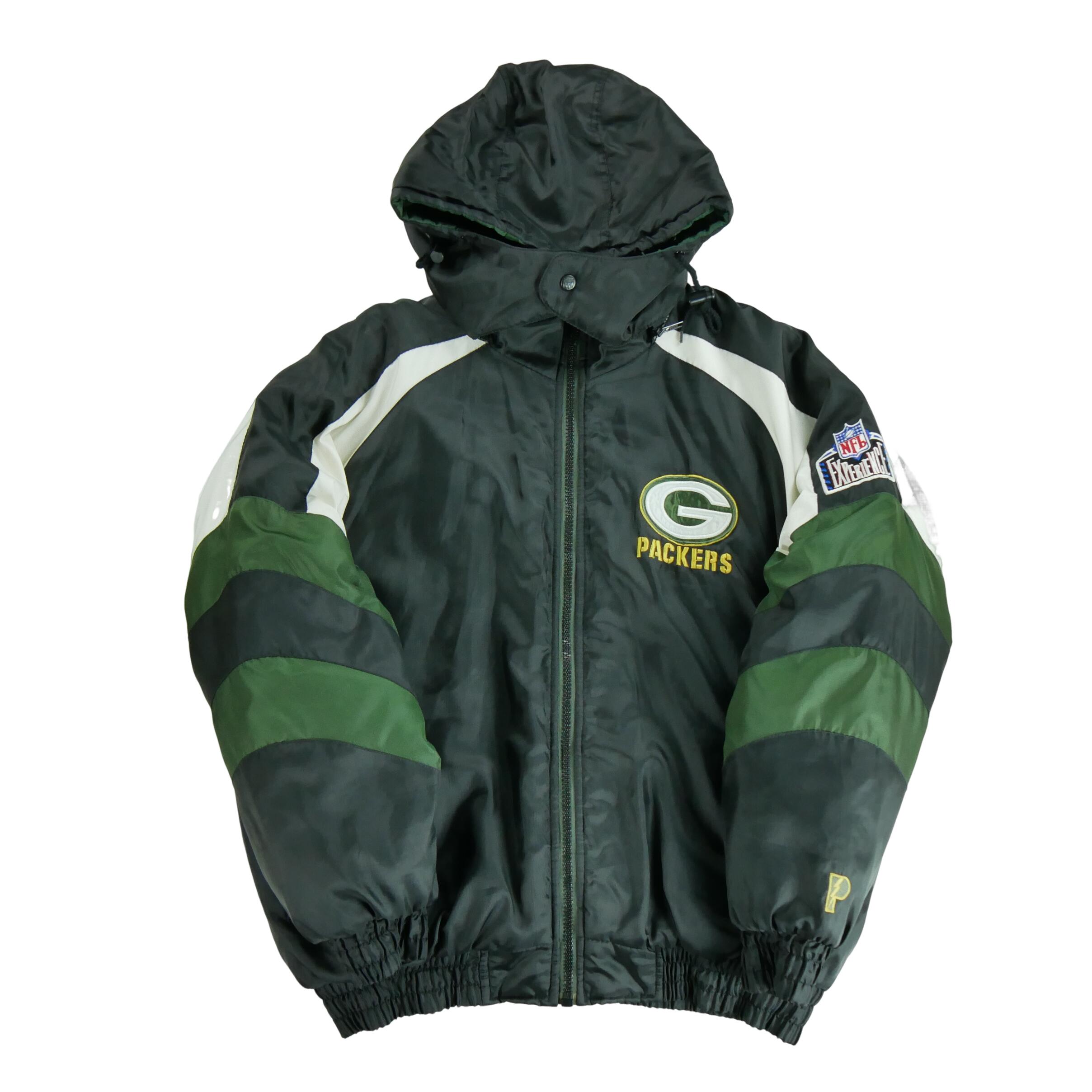 Segunda Vida - Jaqueta Masculina NFL Green Bay Packers Y2K - Em bom estado
