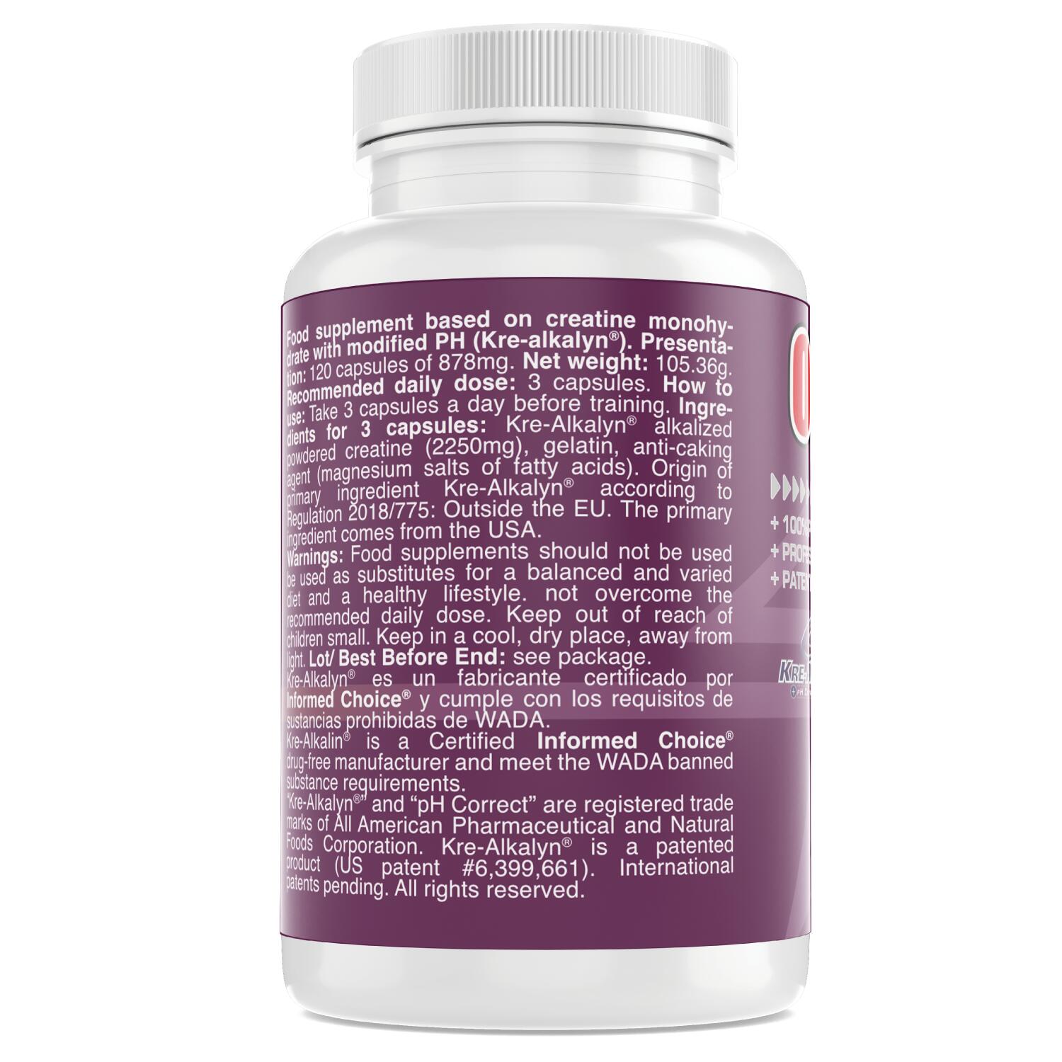 Kre-Alkalyn®-120 cápsulas 2/3