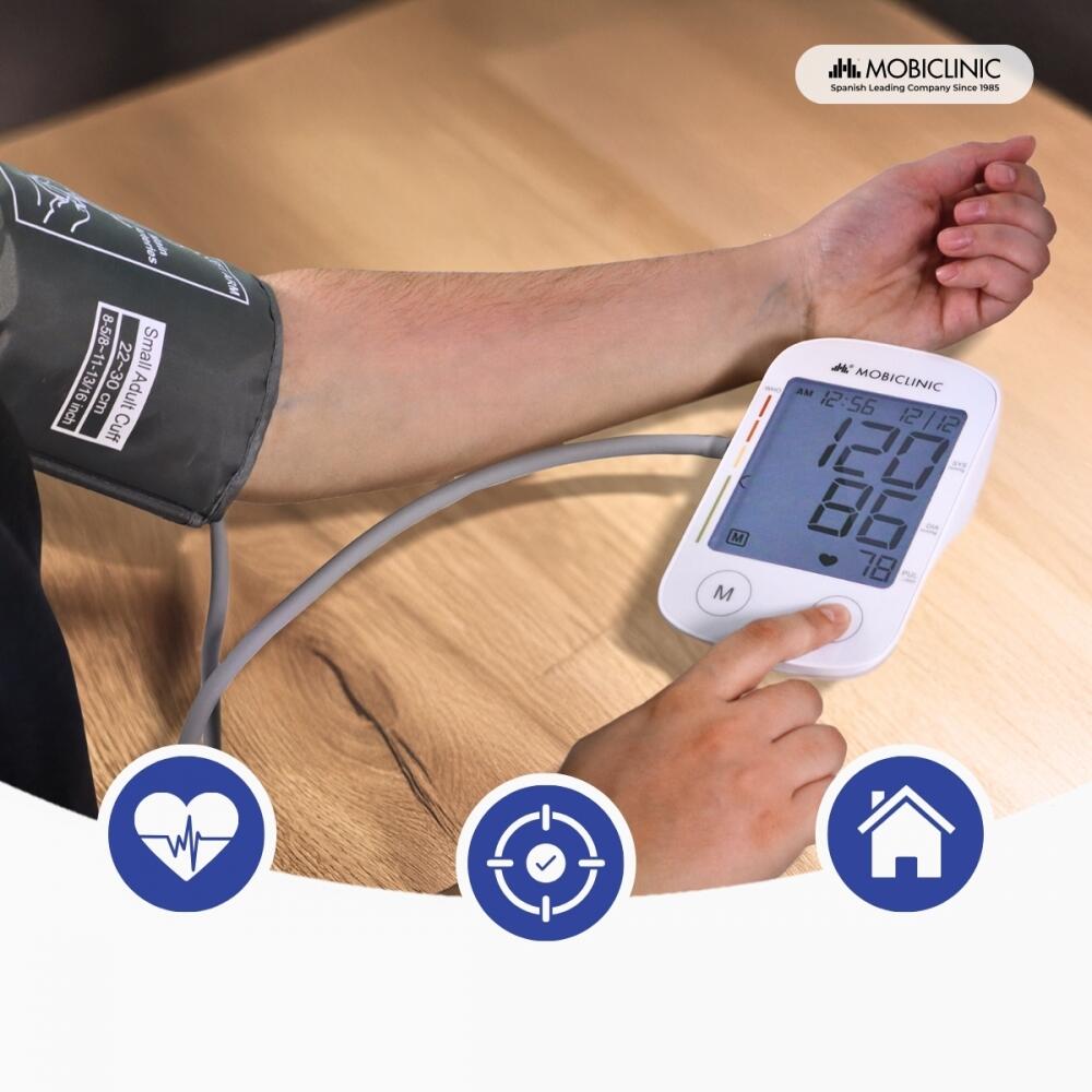 Automatische bloeddrukmeter Met geheugen Wit TX-01 3/7