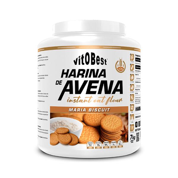 VITOBEST Farina d'avena - 7 kg di biscotti VitoBest