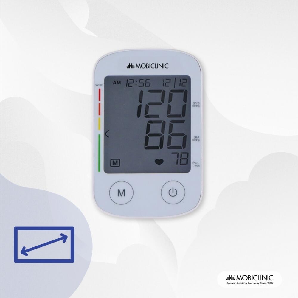 Automatische bloeddrukmeter Met geheugen Wit TX-01 4/7