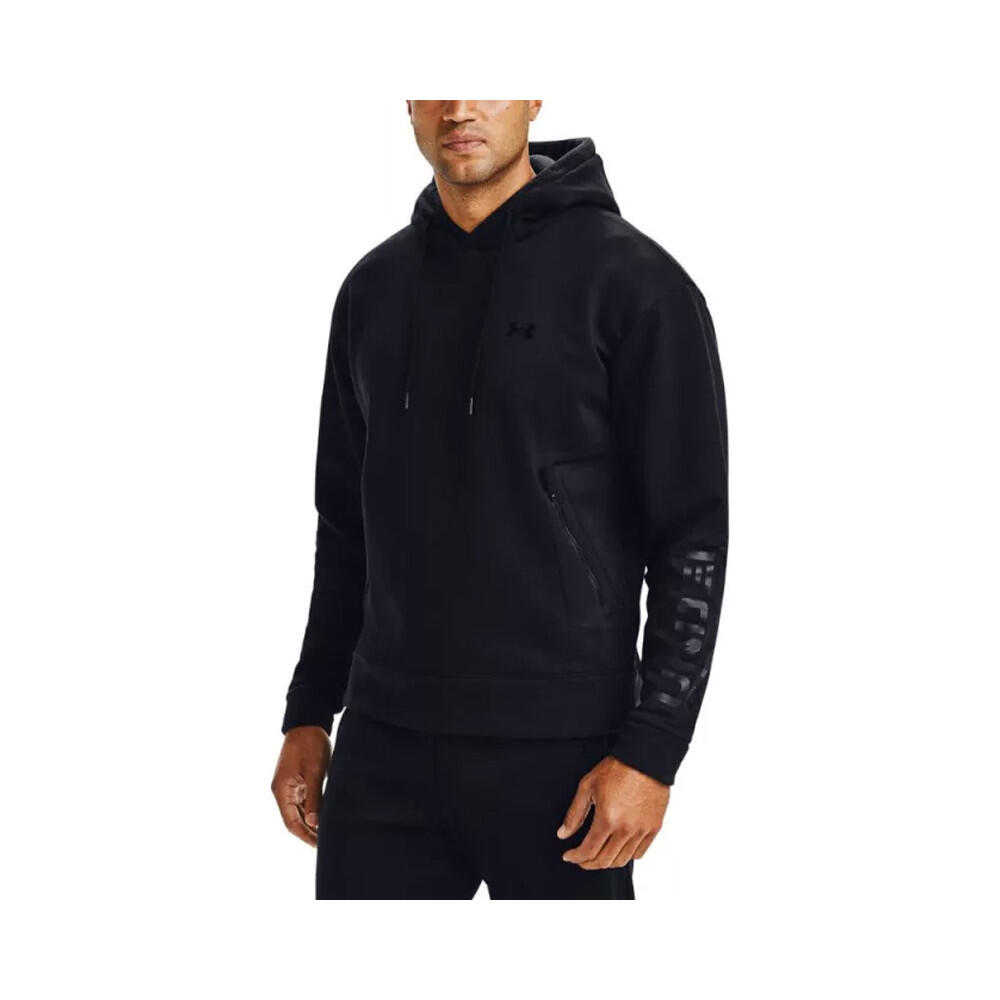 Sweat à capuche Under Armour RECOVER FLEECE 3/7