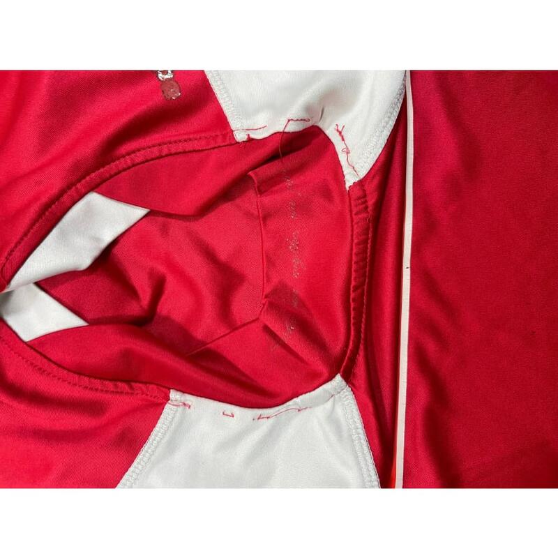 Reconditionné - Maillot foot vintage  Stade de Reims #25 Weber coupe de la ligue