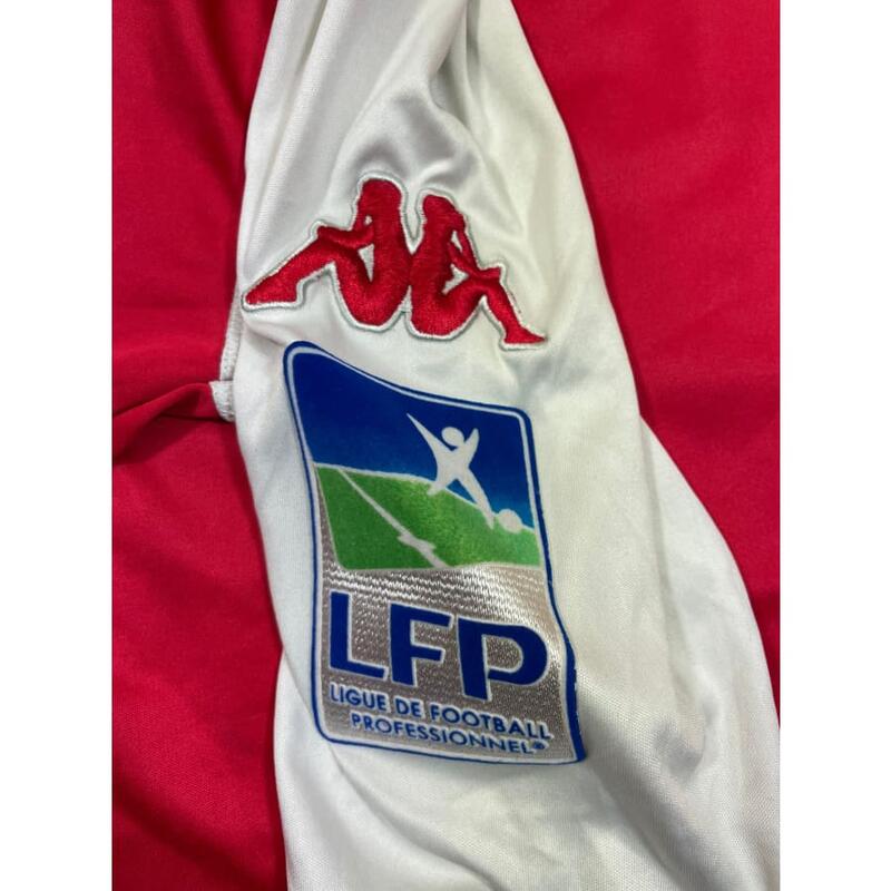 Reconditionné - Maillot foot vintage  Stade de Reims #25 Weber coupe de la ligue