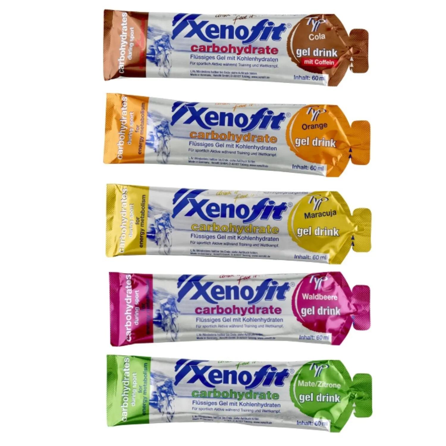 Płynny żel energetyczny Xenofit Energy Hydro Gel Matcha / Cytryna 60 ml 2/3