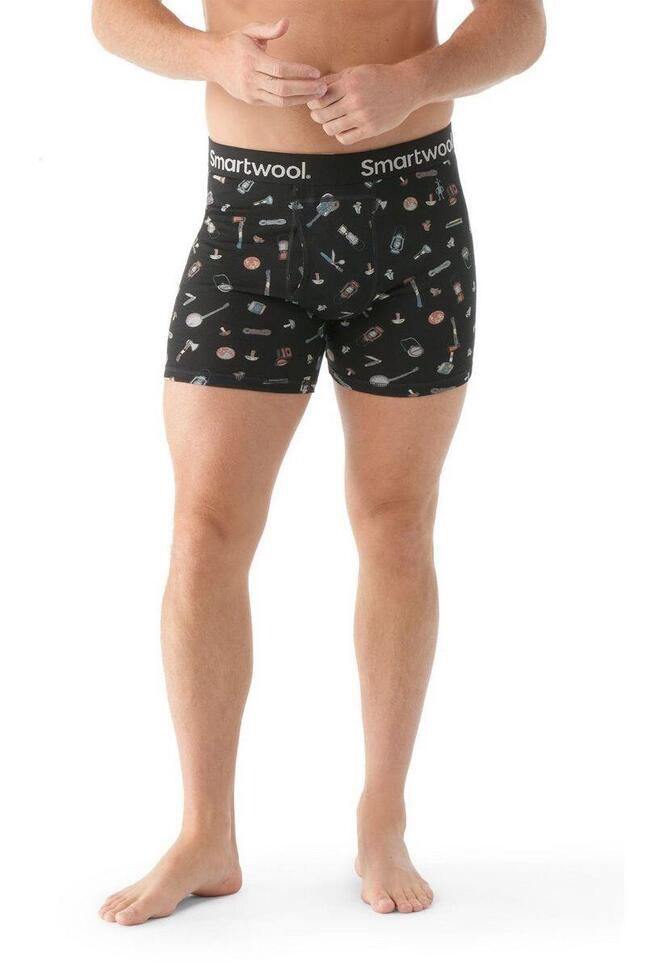 Bokserki termoaktywne męskie Smartwool Merino Boxer Brief Boxed
