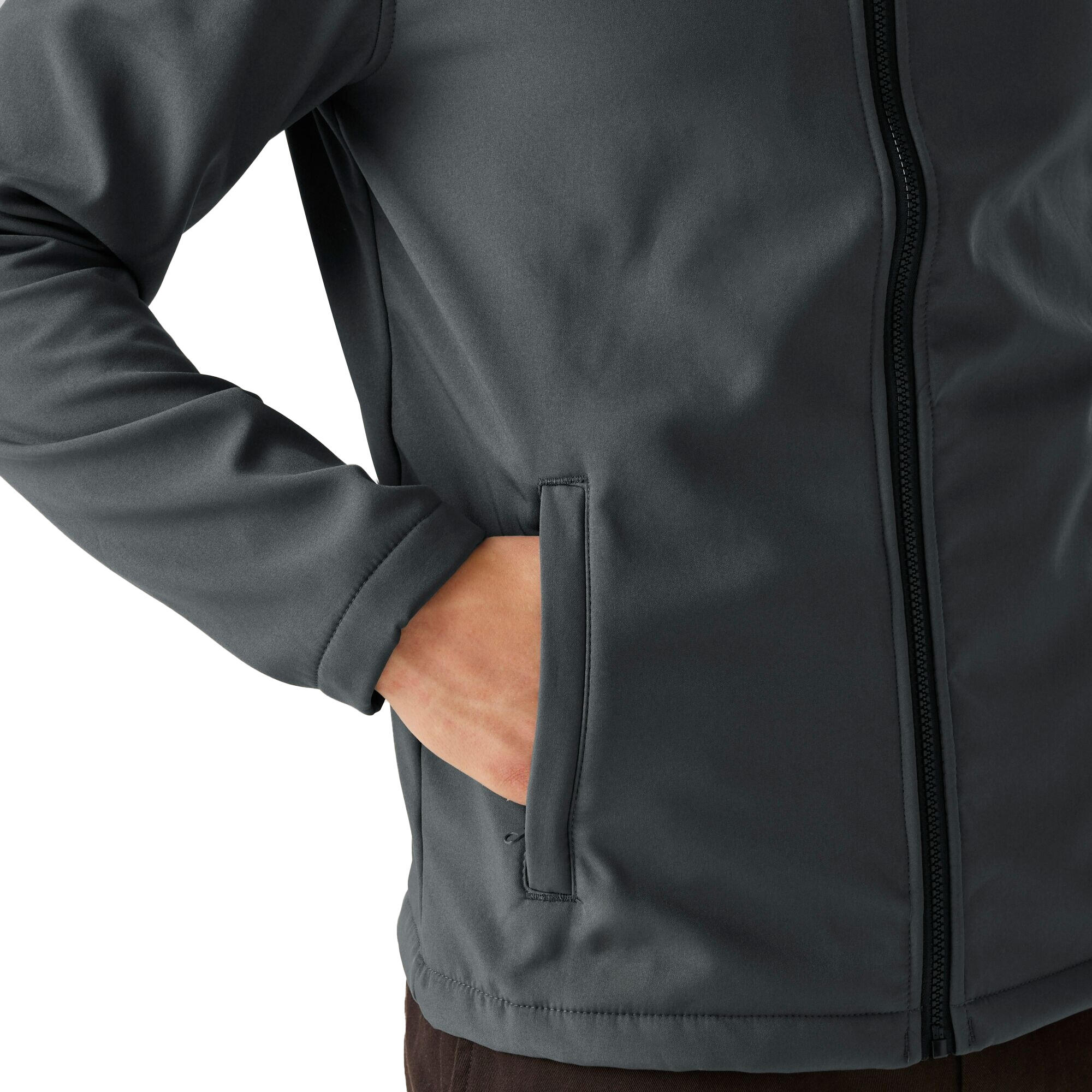Casaco Ablaze Printable Soft Shell para homem (Cinzento Foca / Preto) 3/5