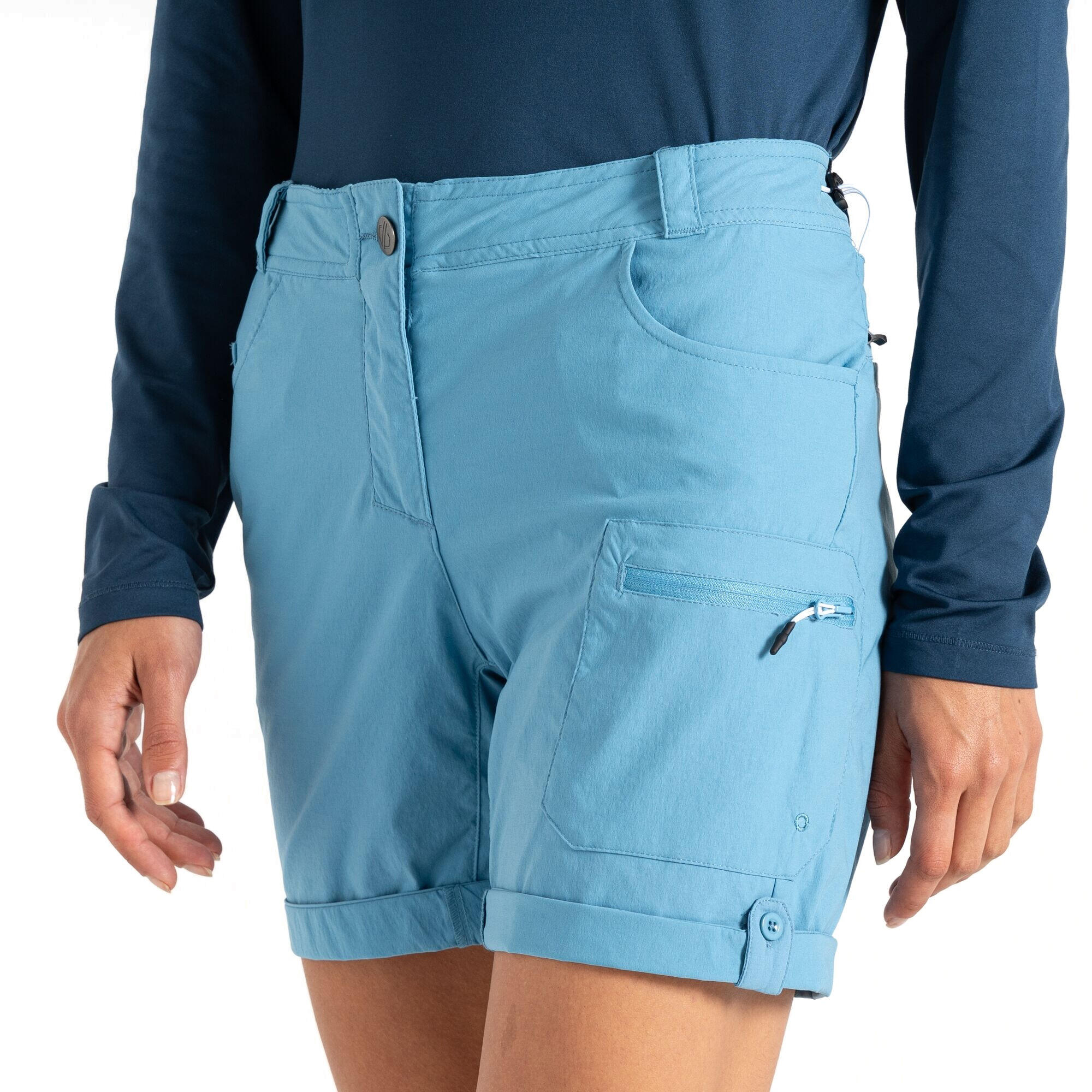 Short Marche MELODIC Femme (Bleu Pâle) 4/5
