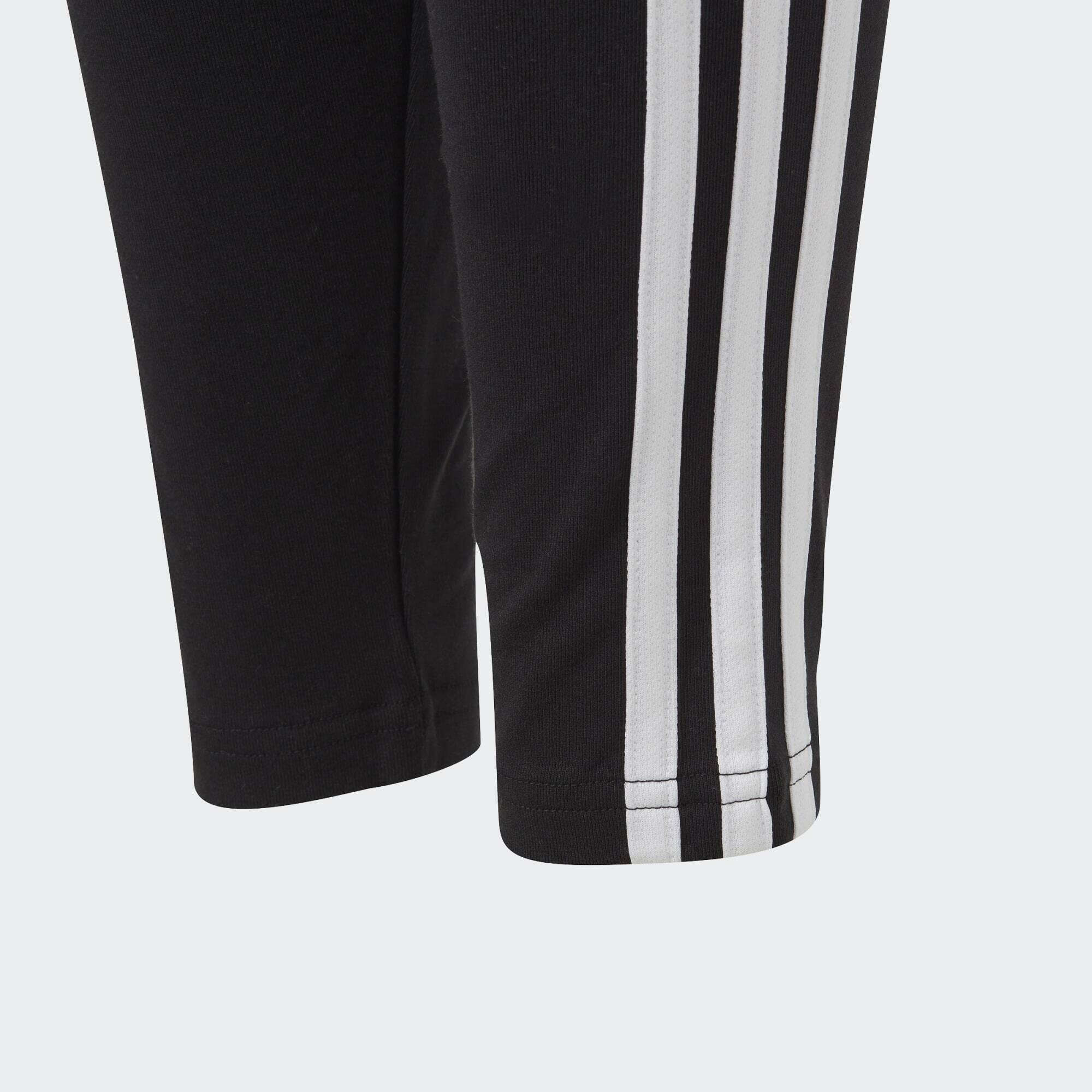 Essentials 3-Stripes Cotton Tights 5/5