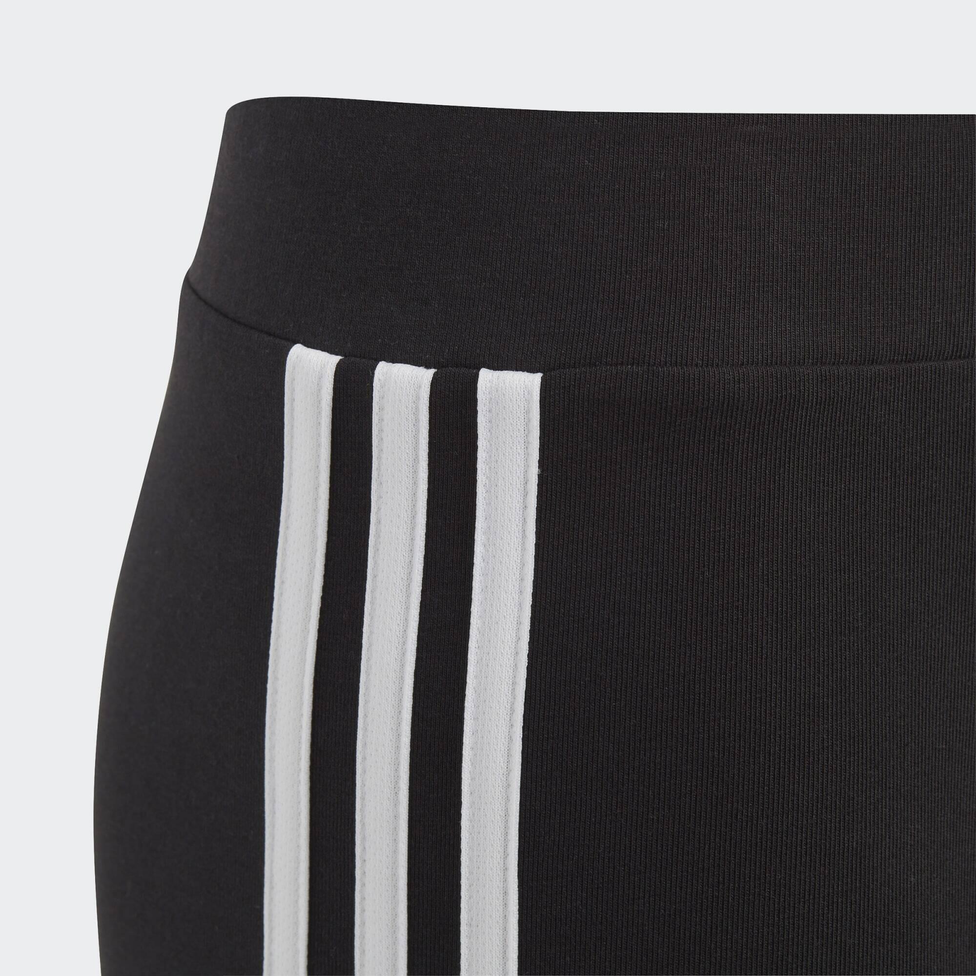 Essentials 3-Stripes Cotton Tights 2/5