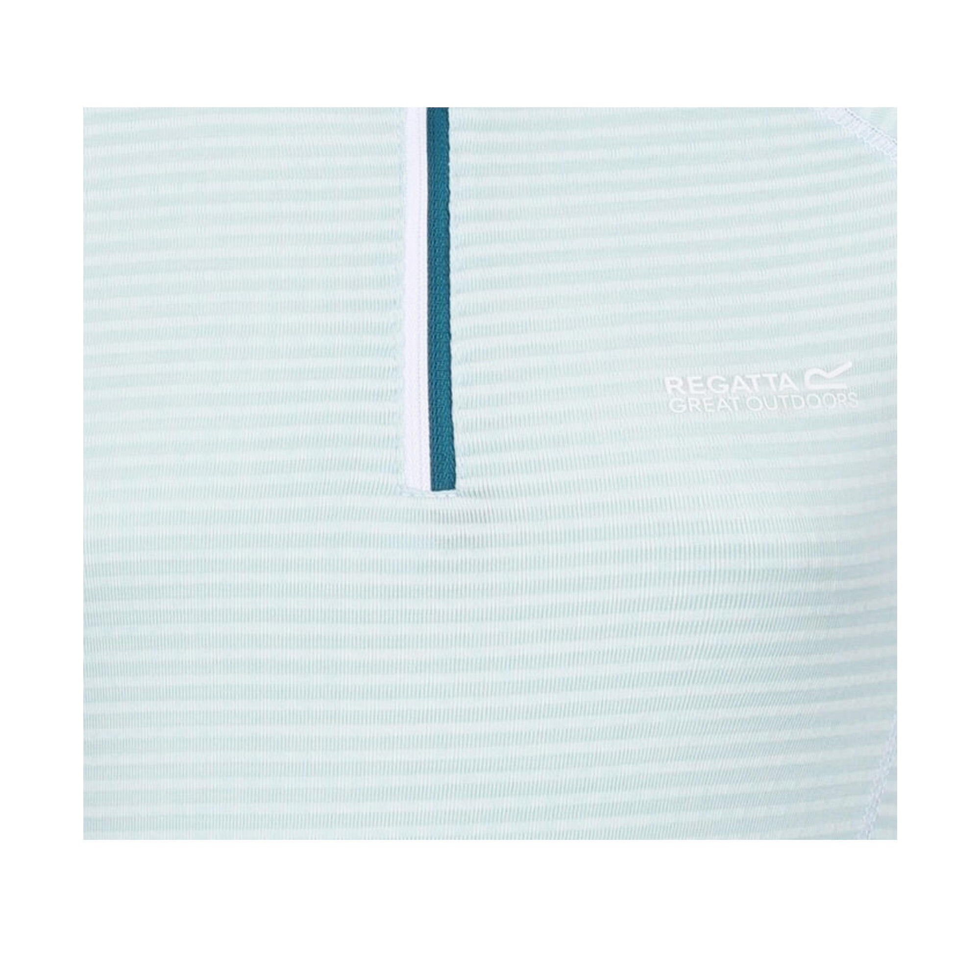 Childrens/Kids Berley Half Zip Long Sleeved Top (Sea Haze) 4/5