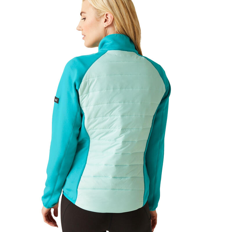 Veste Hybride CLUMBER Femme (Turquoise Délavé / Bleu Tahoe)