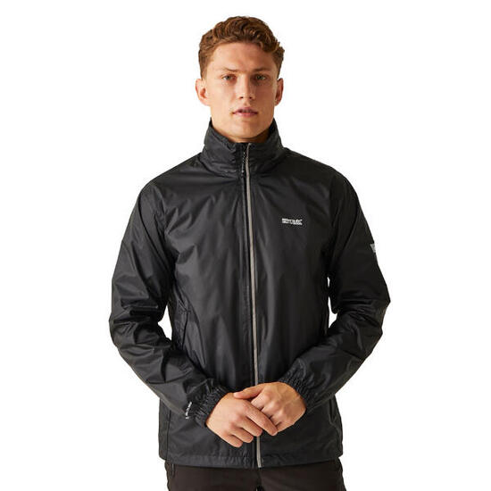 Veste Imperméable Unie À Capuche LYLE Homme (Noir)