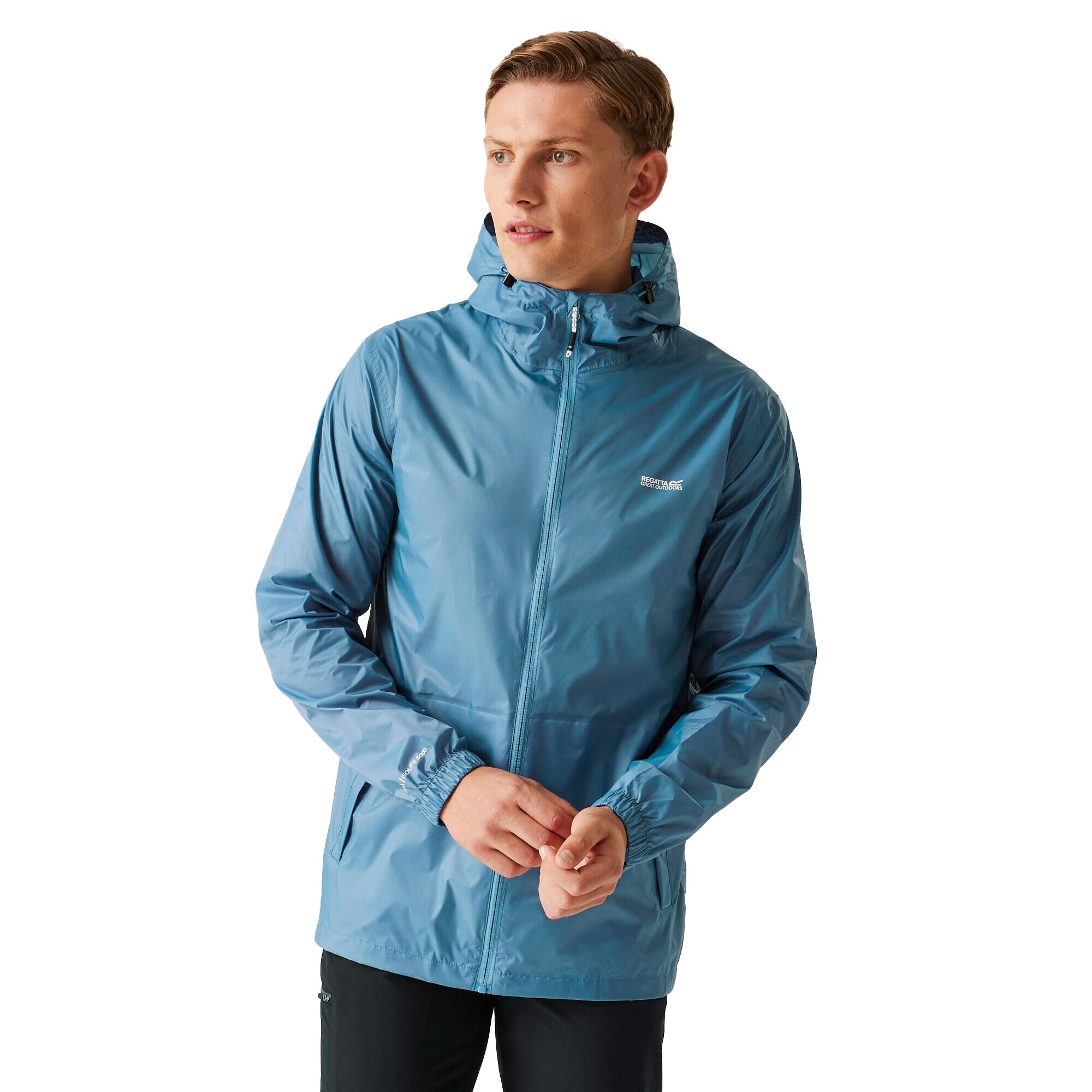 Mens Pack It III Waterproof Jacket (Coronet Blue) 4/5