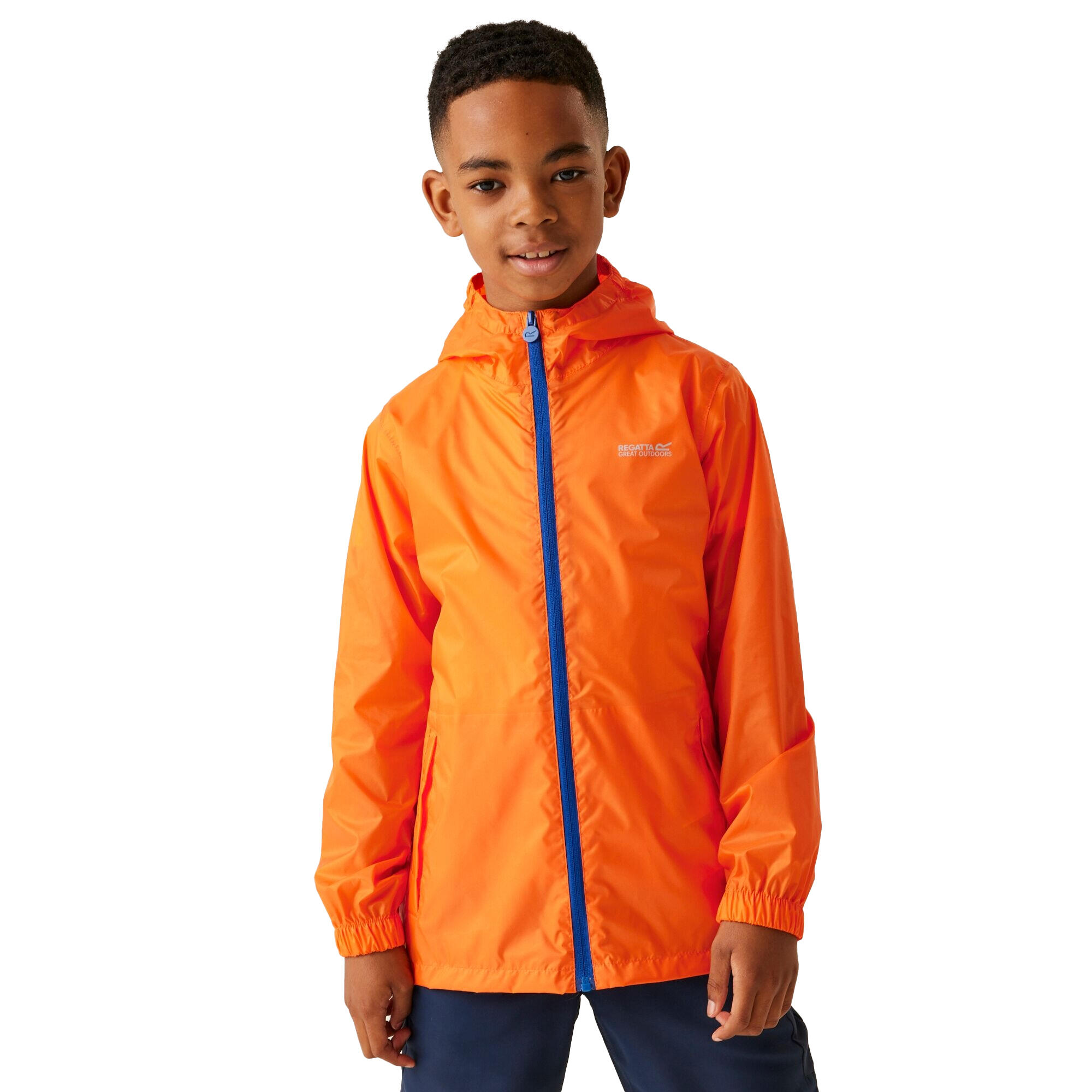Great Outdoors Childrens/Kids Pack It Jacket III Waterproof Packaway Black 4/5