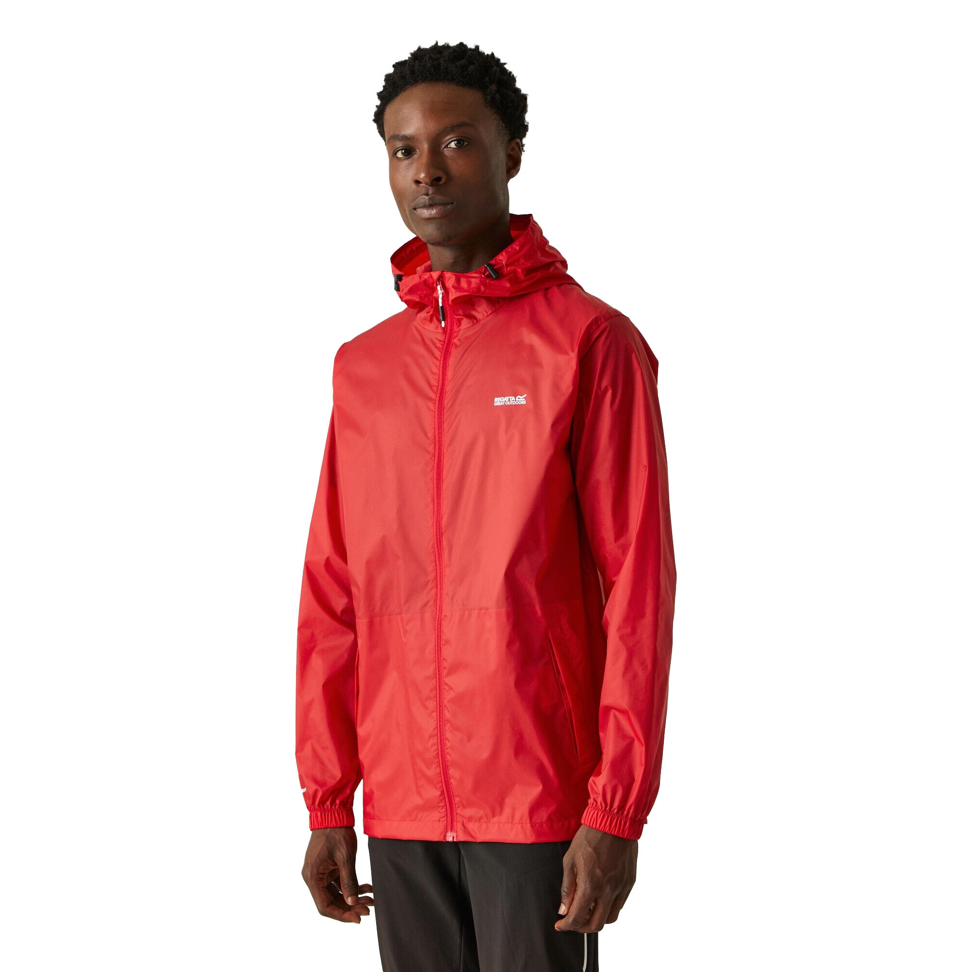 Mens Pack It III Waterproof Jacket (Danger Red) 4/5