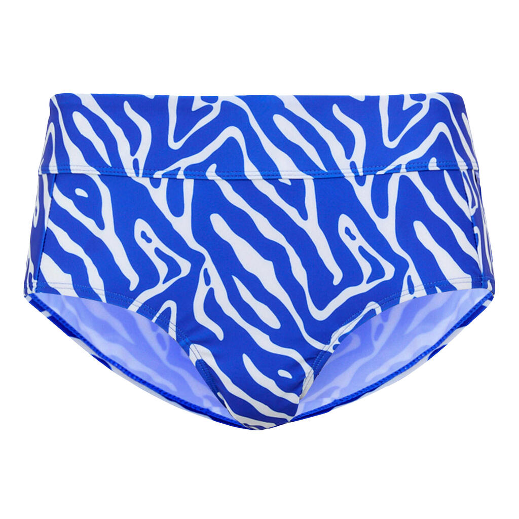 Womens/Ladies Paloma Abstract Swim Briefs (Brightest Blue)