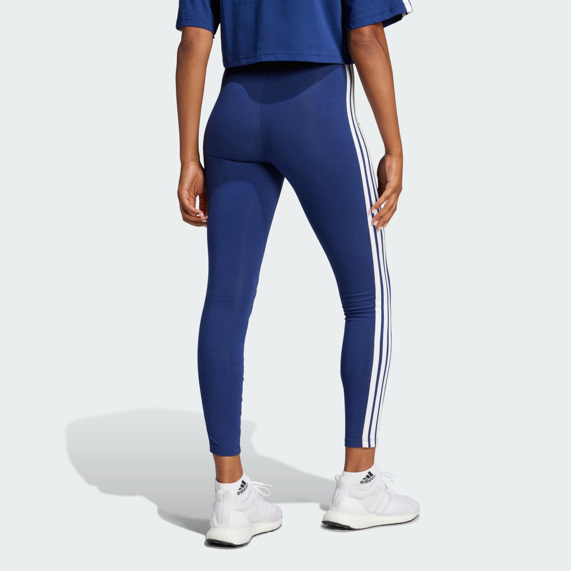 Essentials 3-Streifen Cotton Leggings 3/5
