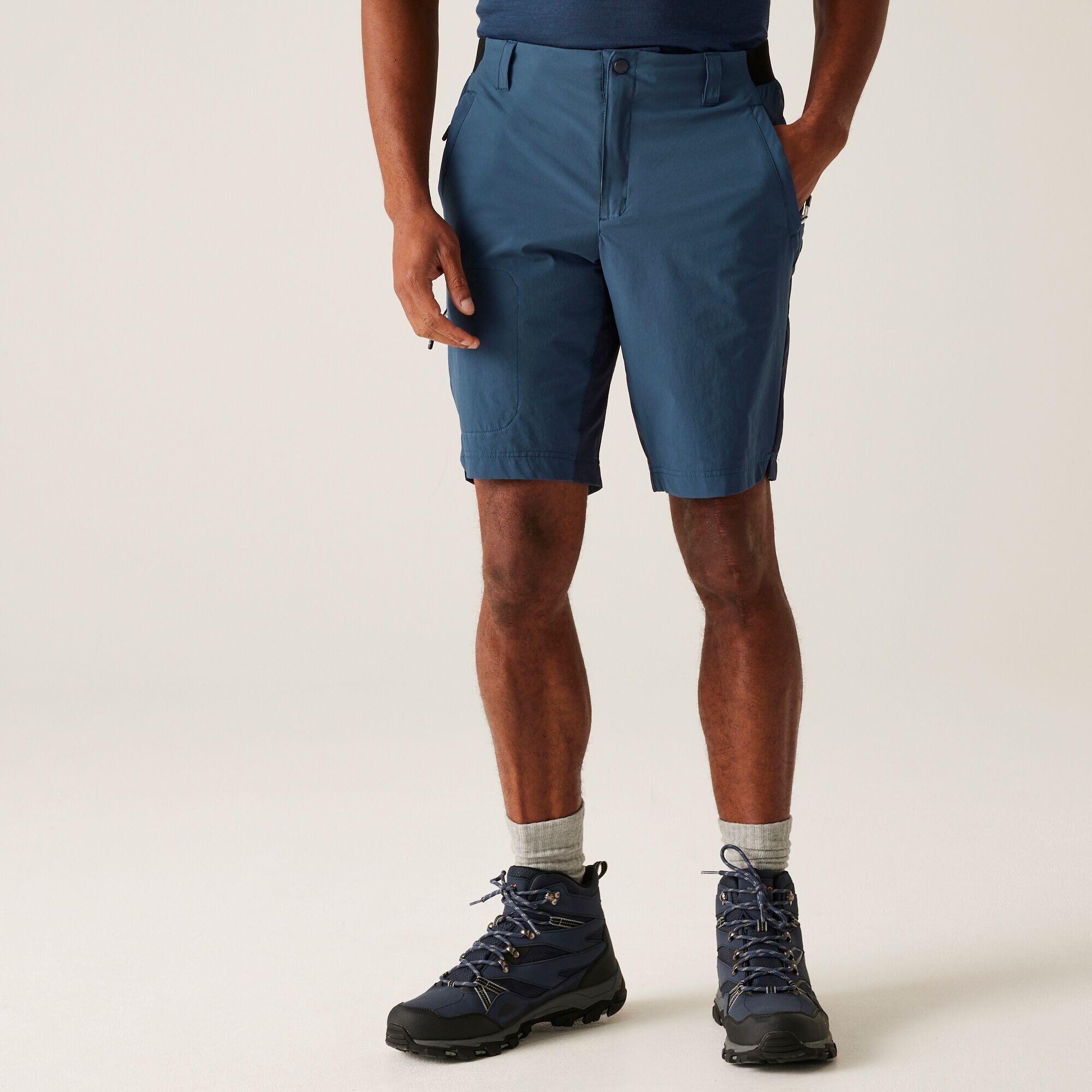 Regatta - Short - Eldes Randonnée Homme - Bermuda - Bleu - Decathlon