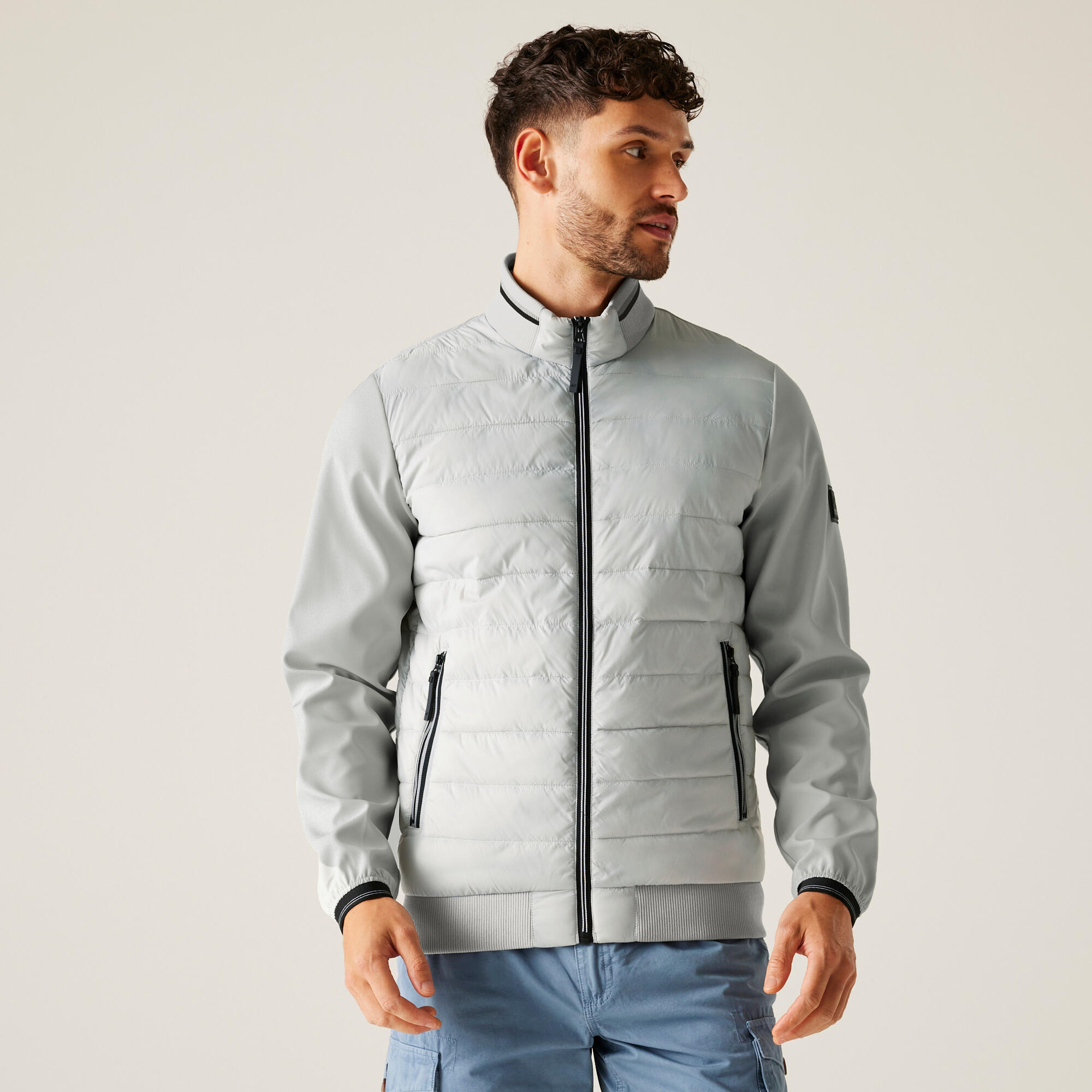 REGATTA Mens Brennon Hybrid Quilted Jacket