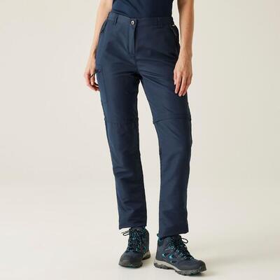 Damen Wandern Zip-Off-Hose Wasserabweisend - Chaska. grau
