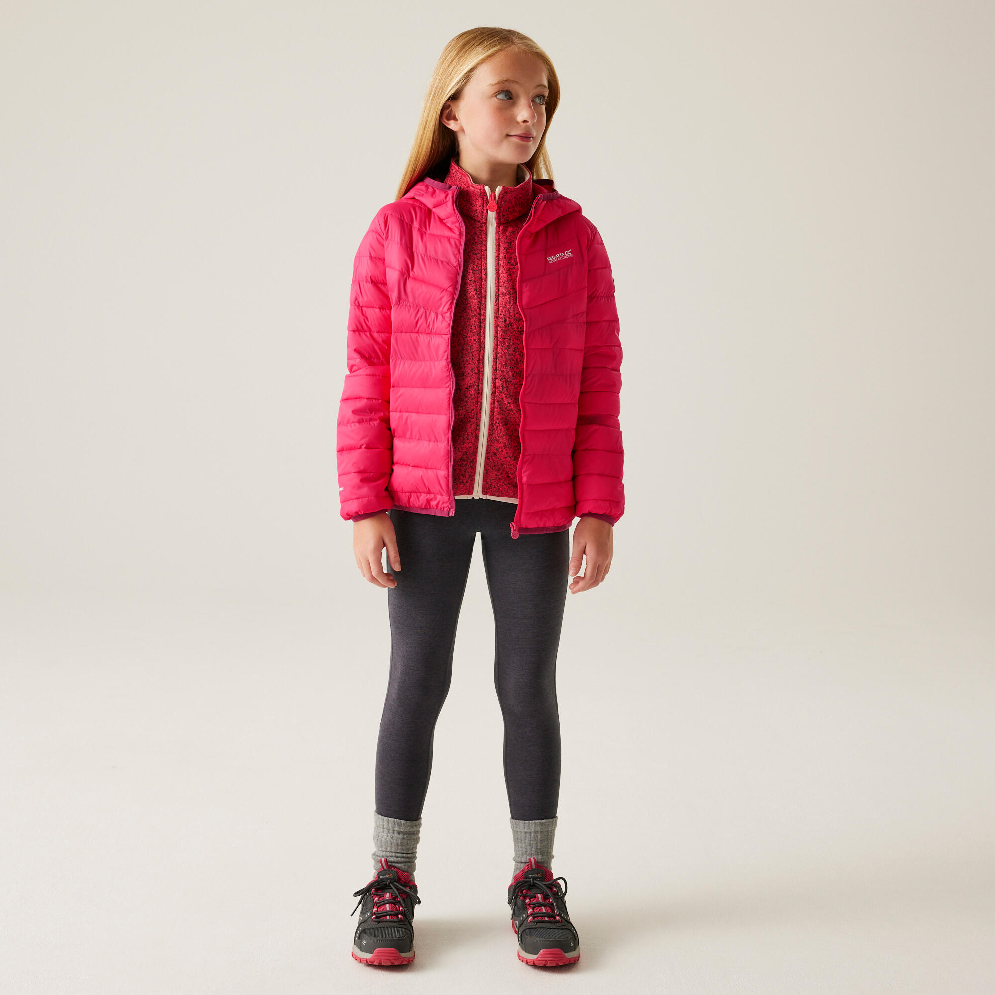 Kids Hillpack Padded Hooded Jacket 3/7