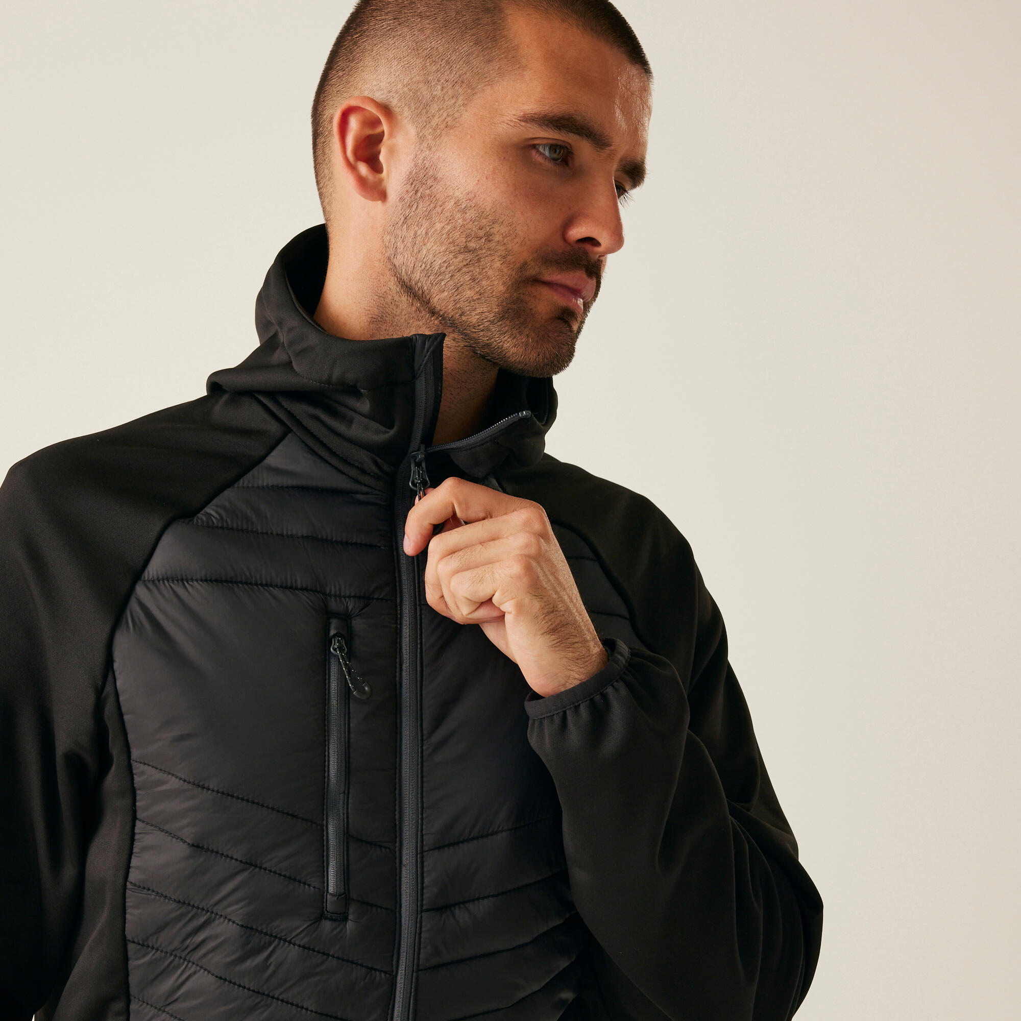 Doudoune - Nagate Hybrid noir homme 4/7