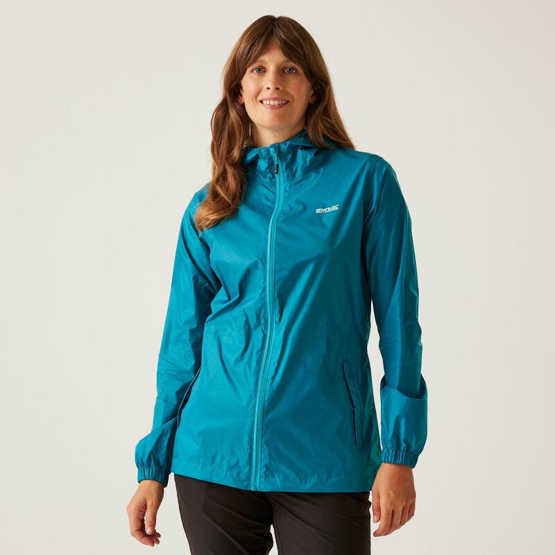 Veste de randonnée imperméable pliable femme Pack It III