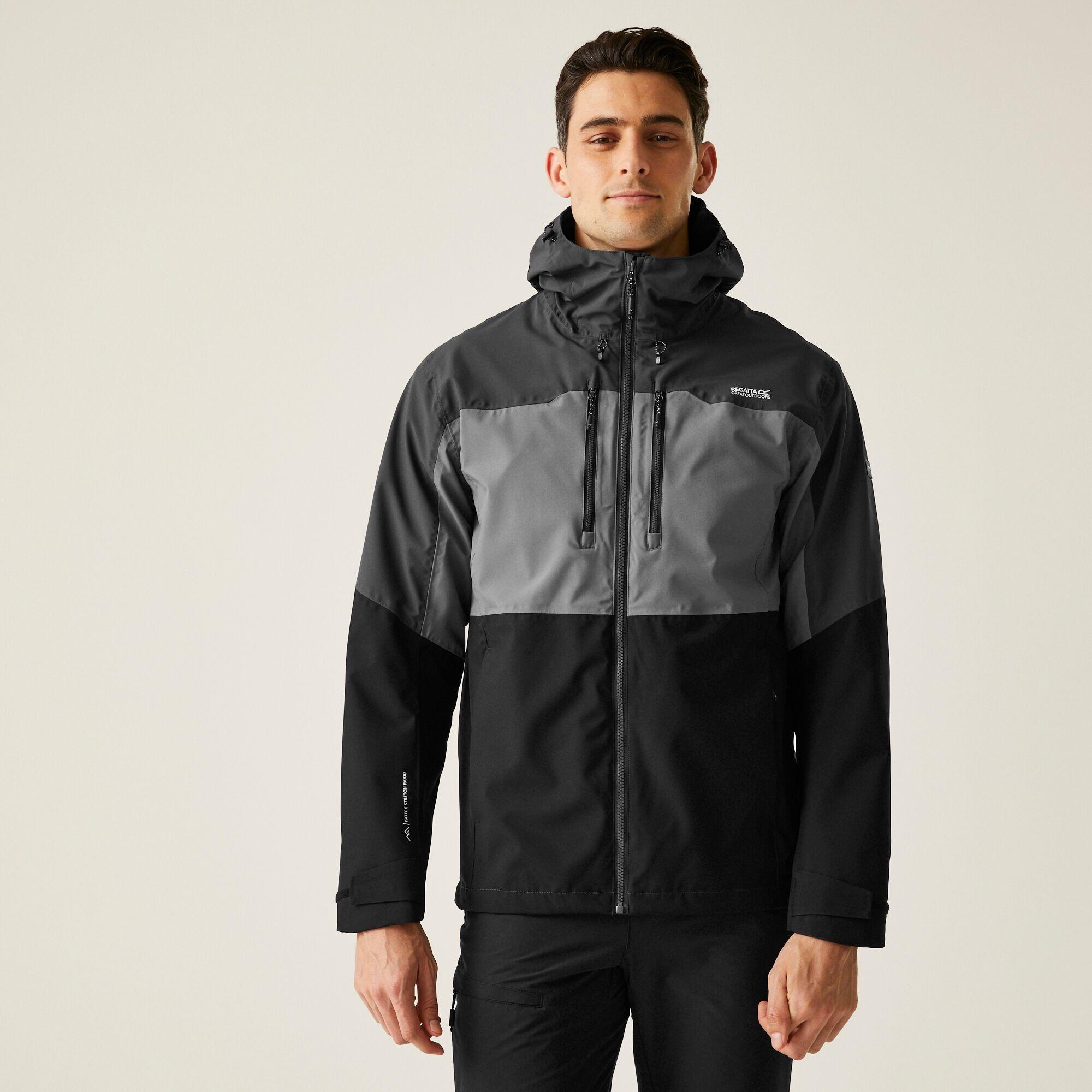 REGATTA Herren Wandern Jacke wasserdicht - Maland, grün