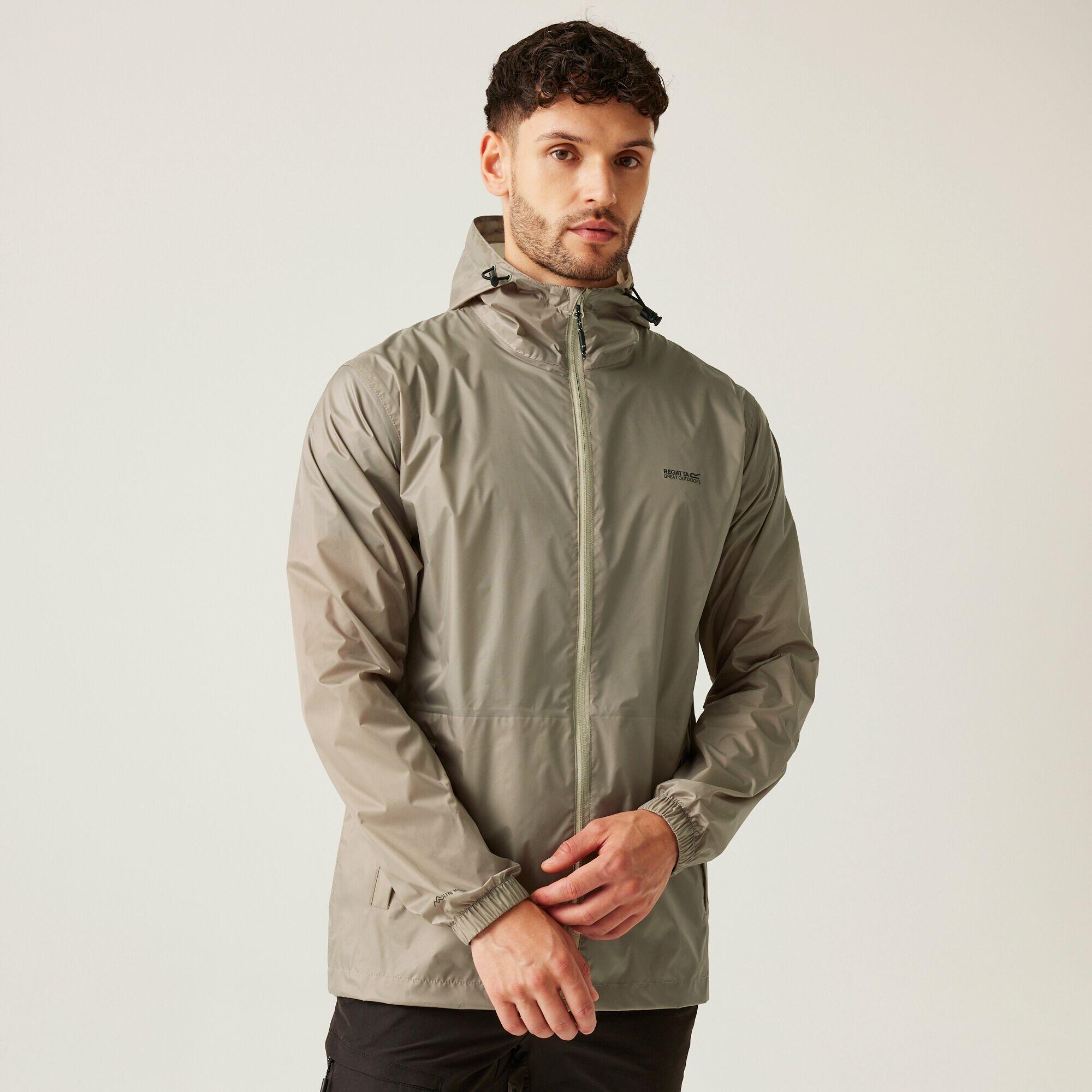 Regatta - Pack It Jacket Iii Veste Shell Imperméable Pour Homme - Coupe-pluie - Beige - Decathlon