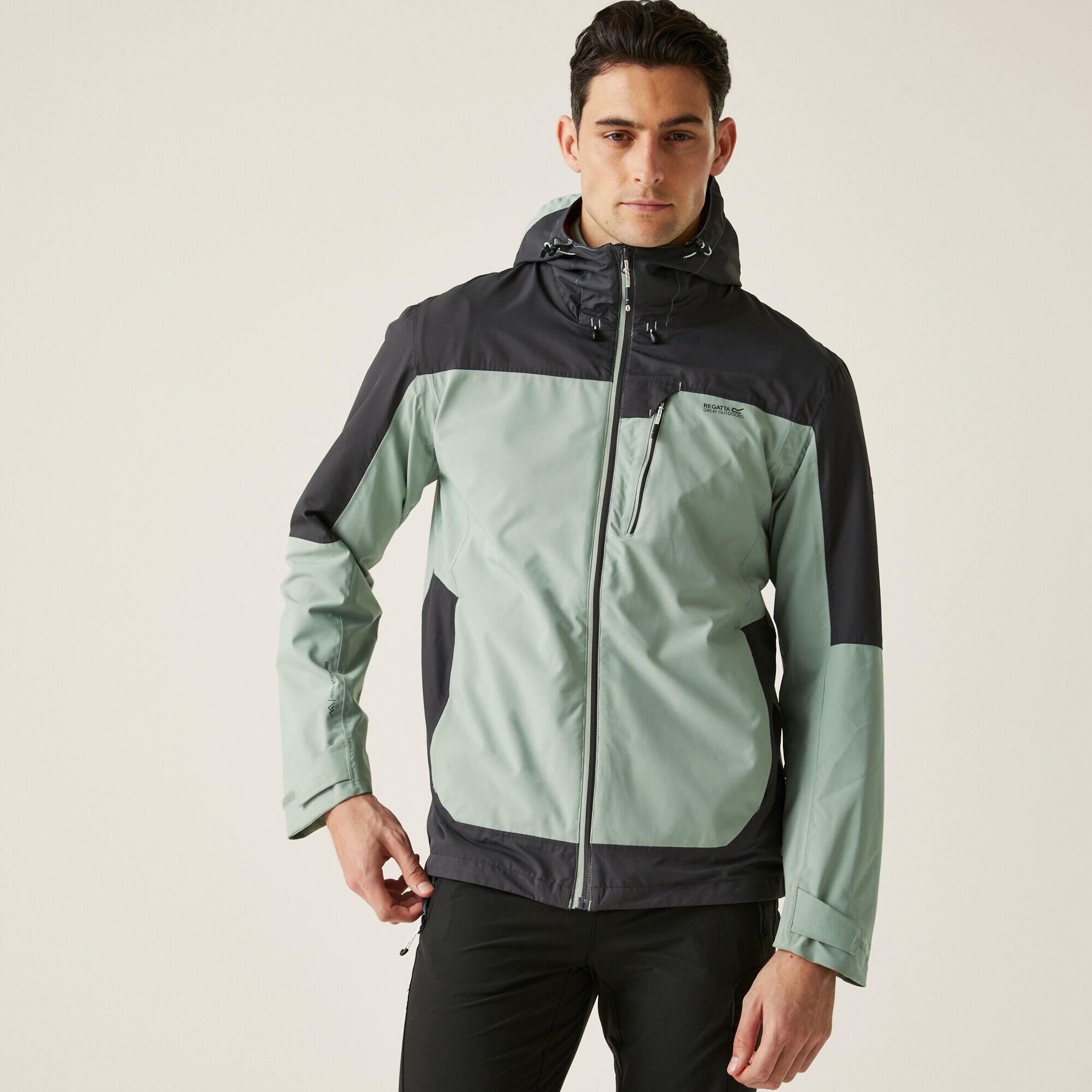 REGATTA Herren Wandern Jacke wasserdicht - Highton Stretch, blau