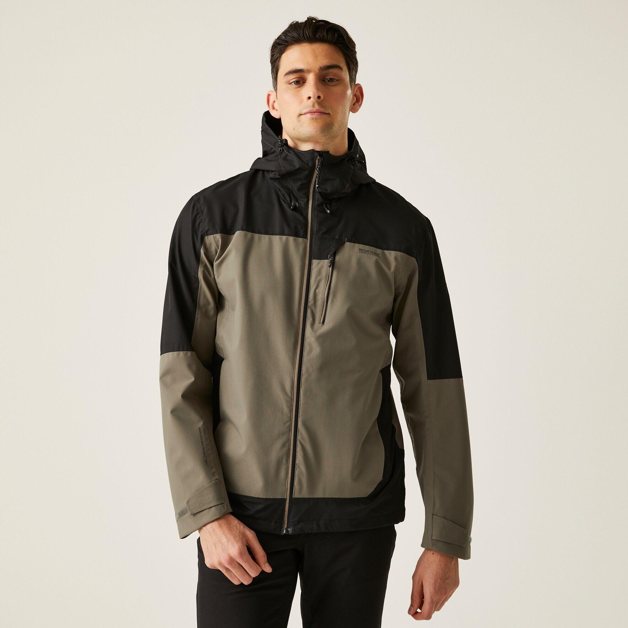 REGATTA Herren Wandern Jacke wasserdicht - Highton Stretch, blau