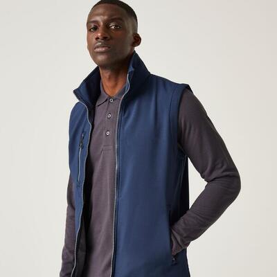 Jas hiking heren nagate softshell bodywarmer