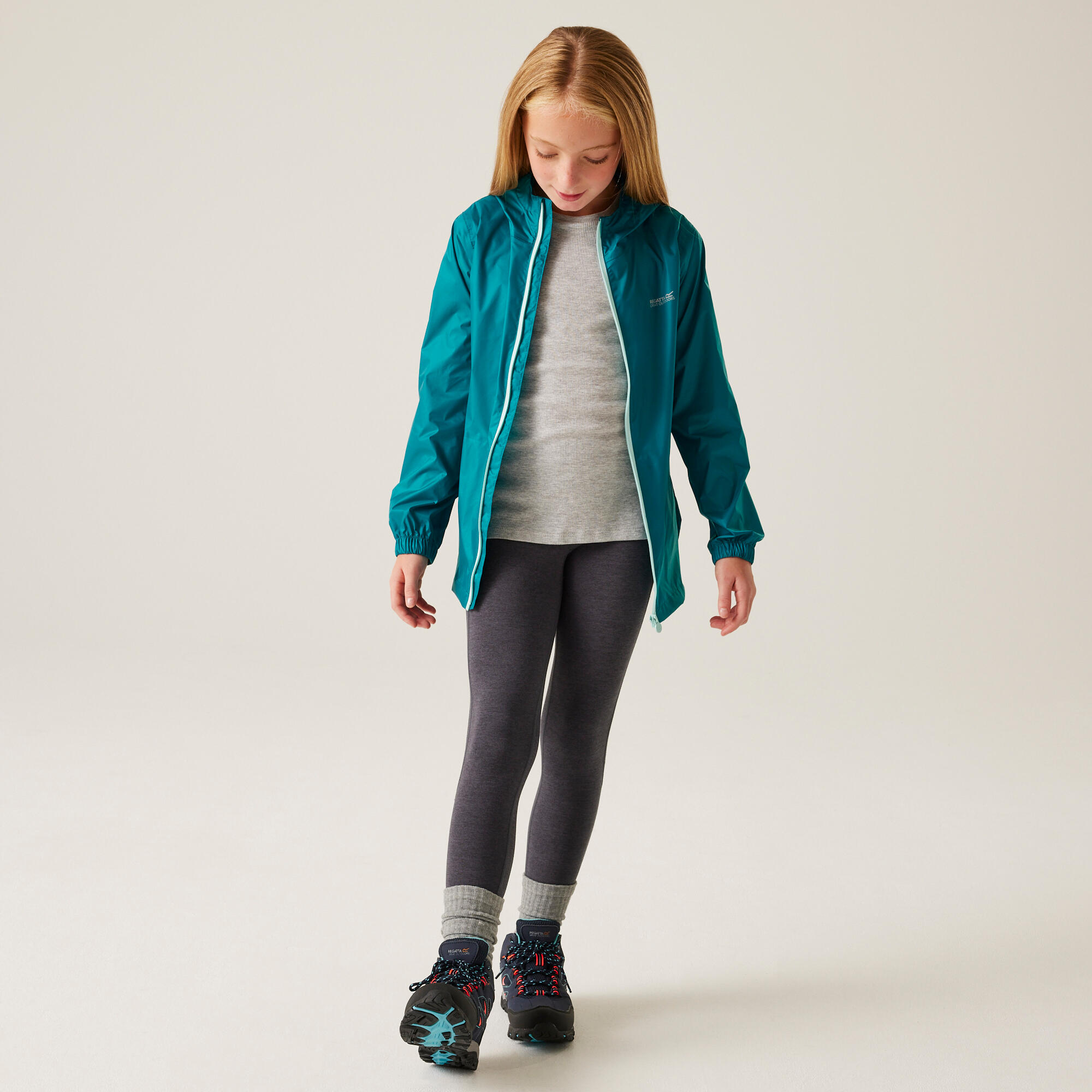 Pack It III Kids Waterproof Hiking Shell Jacket 3/7